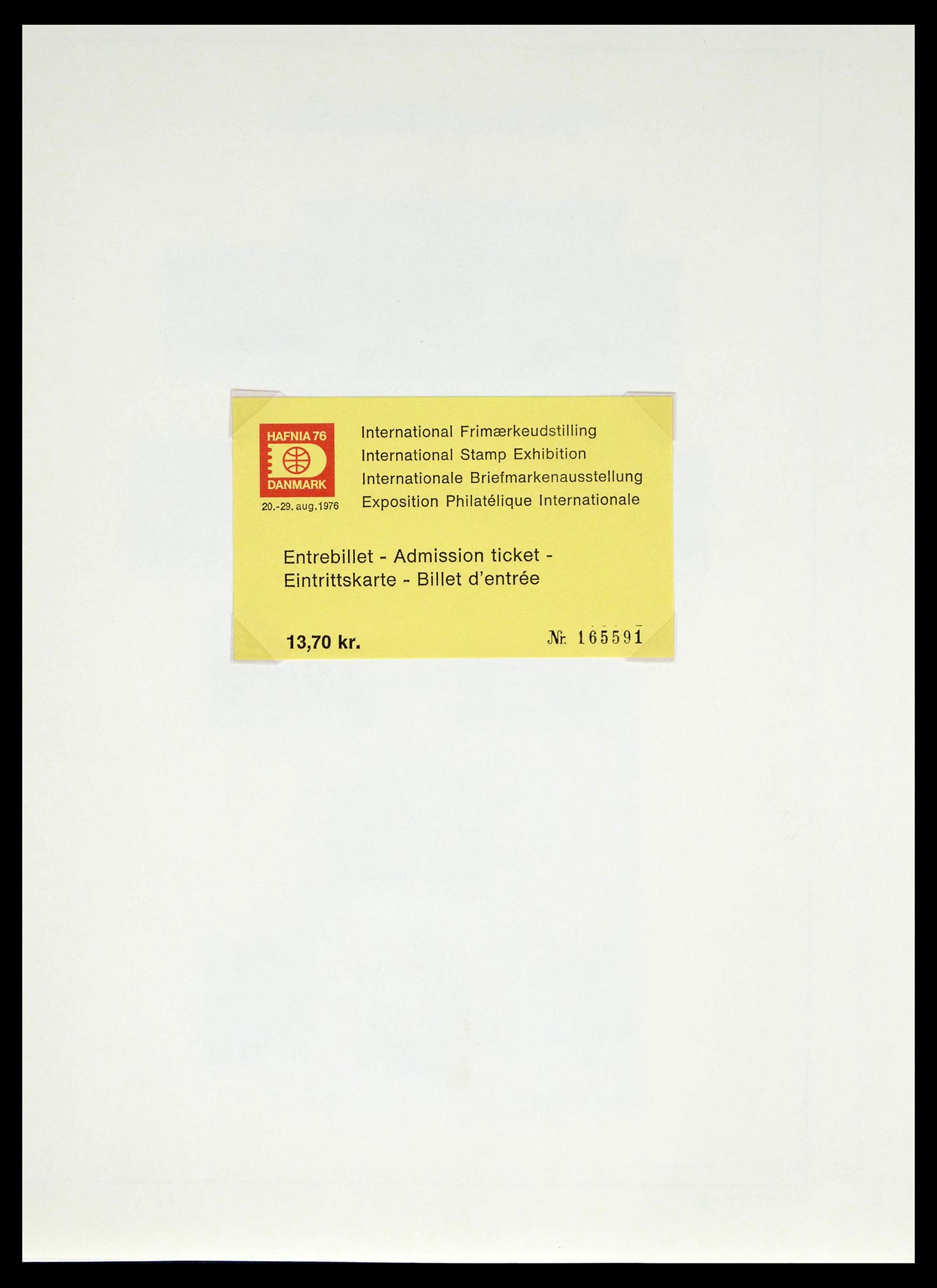 39394 0054 - Postzegelverzameling 39394 Denemarken 1851-1999.