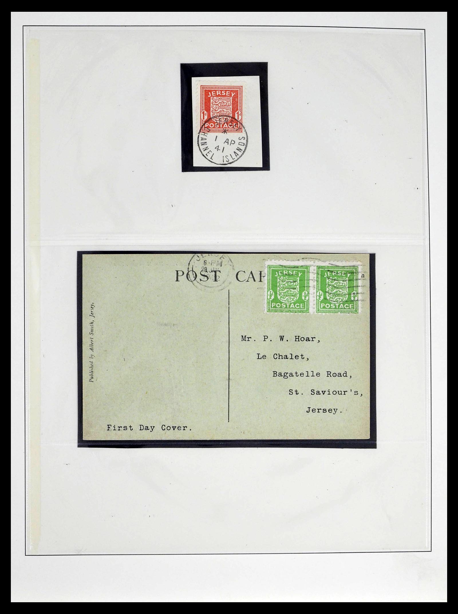 39396 0002 - Postzegelverzameling 39396 Duitse bezetting WO II 1939-1945.
