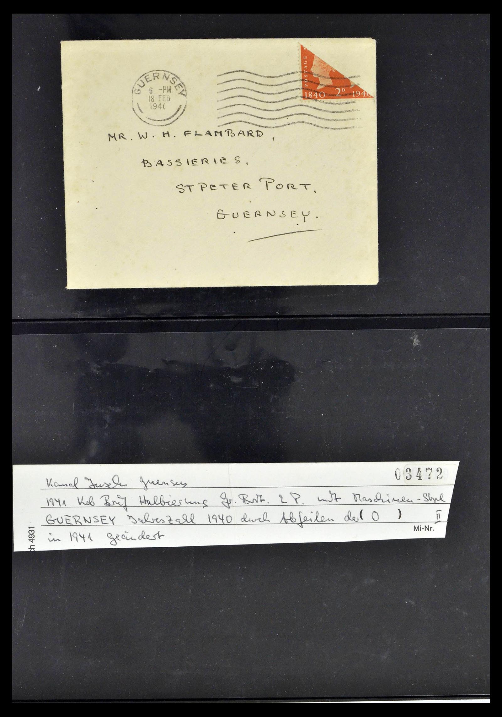 39396 0008 - Postzegelverzameling 39396 Duitse bezetting WO II 1939-1945.