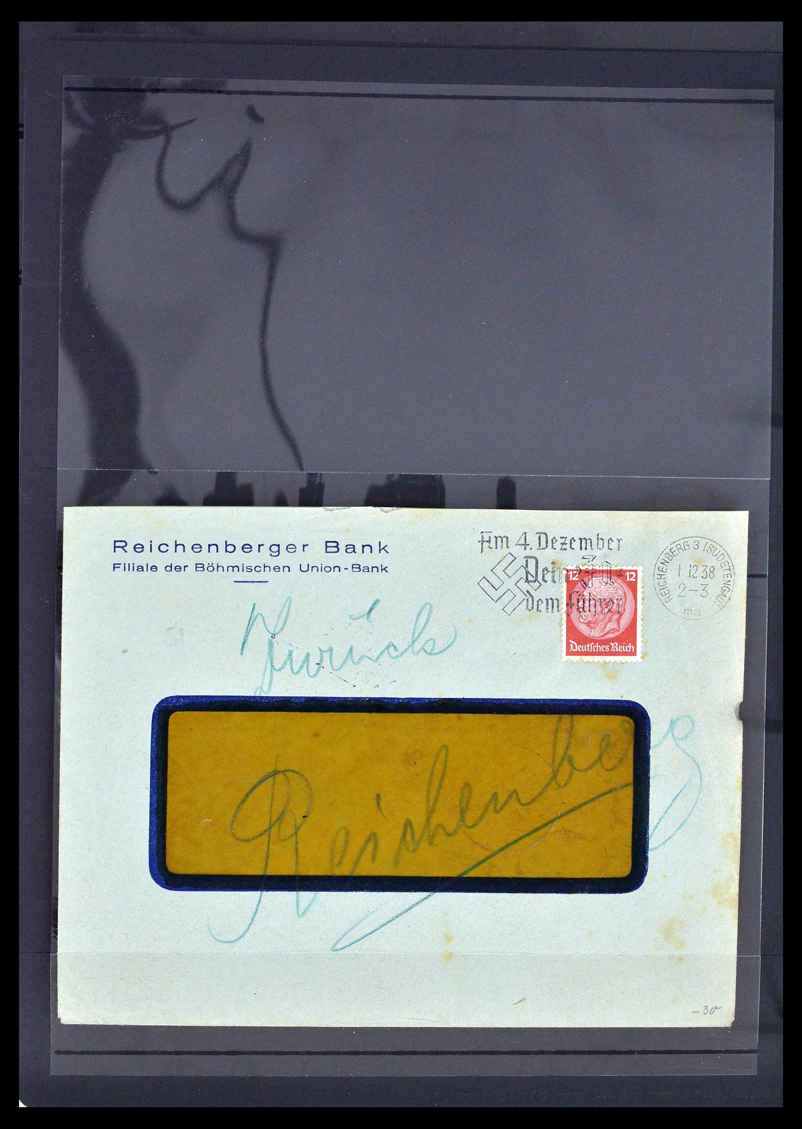 39396 0041 - Postzegelverzameling 39396 Duitse bezetting WO II 1939-1945.