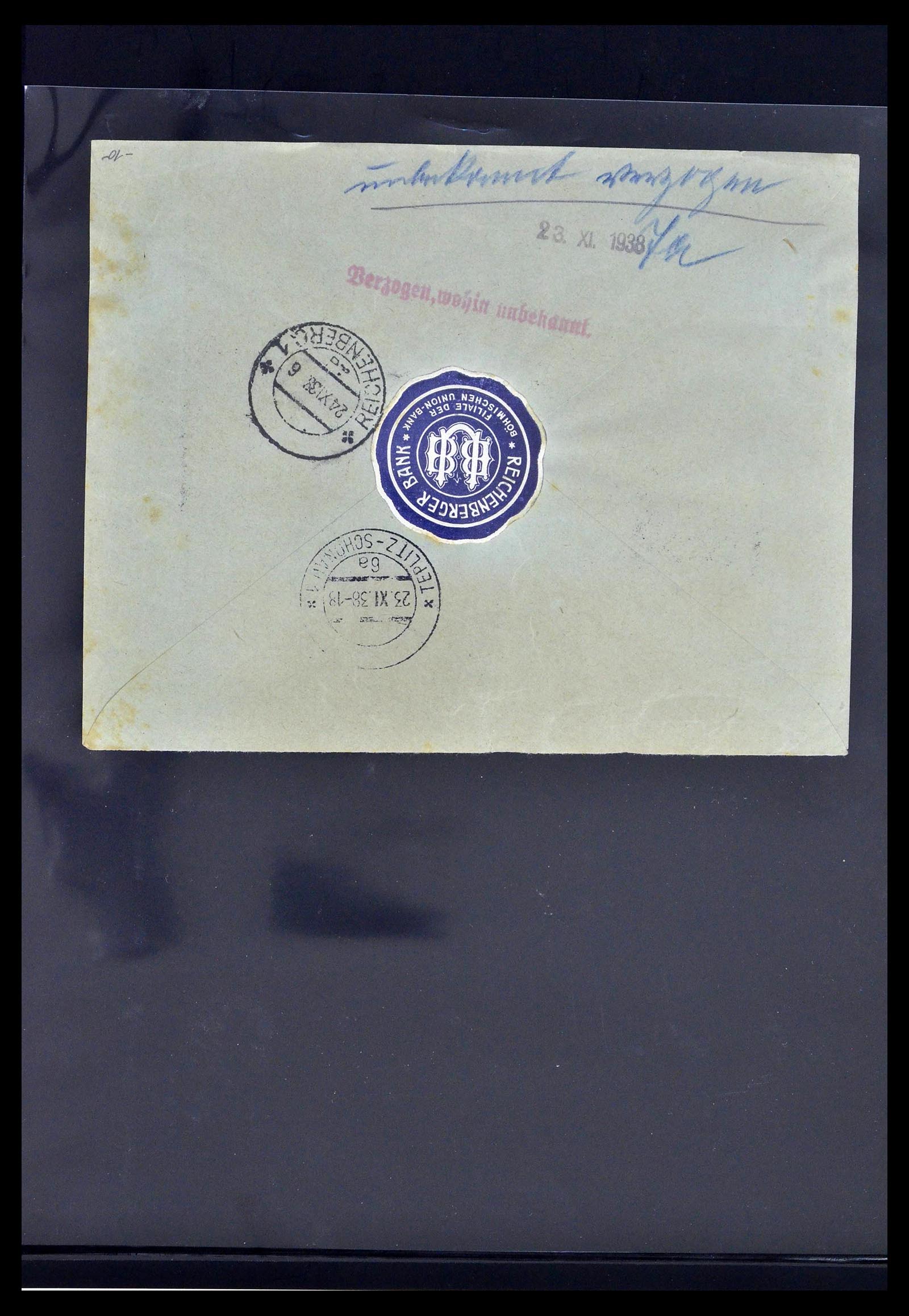 39396 0054 - Postzegelverzameling 39396 Duitse bezetting WO II 1939-1945.