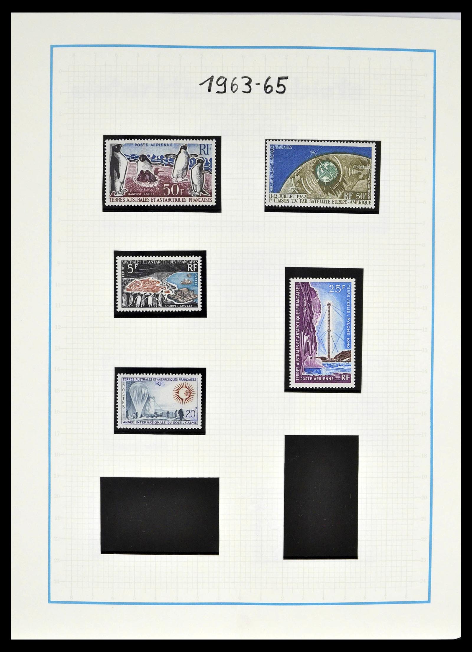39398 0004 - Stamp collection 39398 Antarctica 1908-1984.