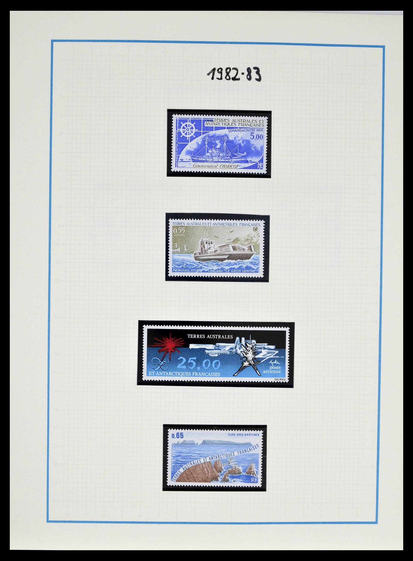 39398 0023 - Stamp collection 39398 Antarctica 1908-1984.