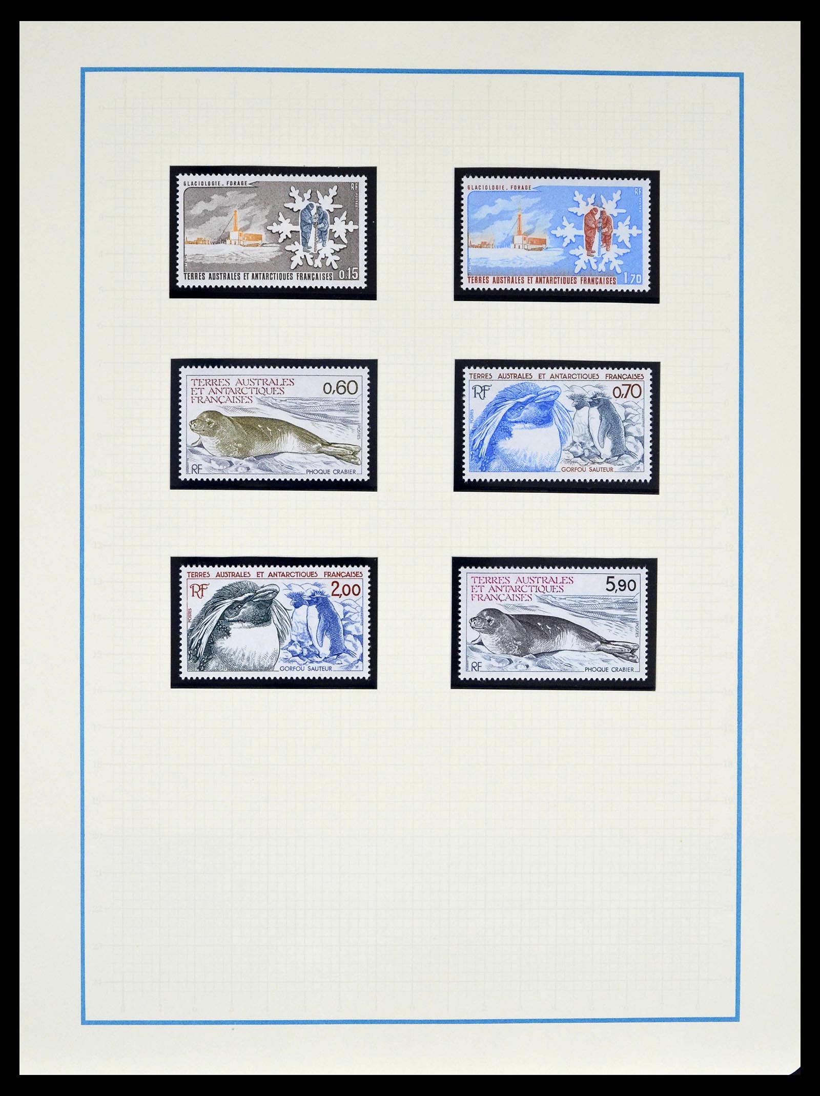 39398 0026 - Stamp collection 39398 Antarctica 1908-1984.