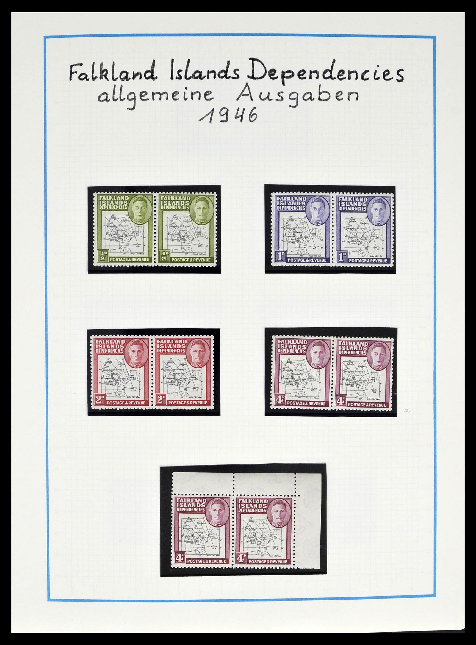 39398 0027 - Stamp collection 39398 Antarctica 1908-1984.