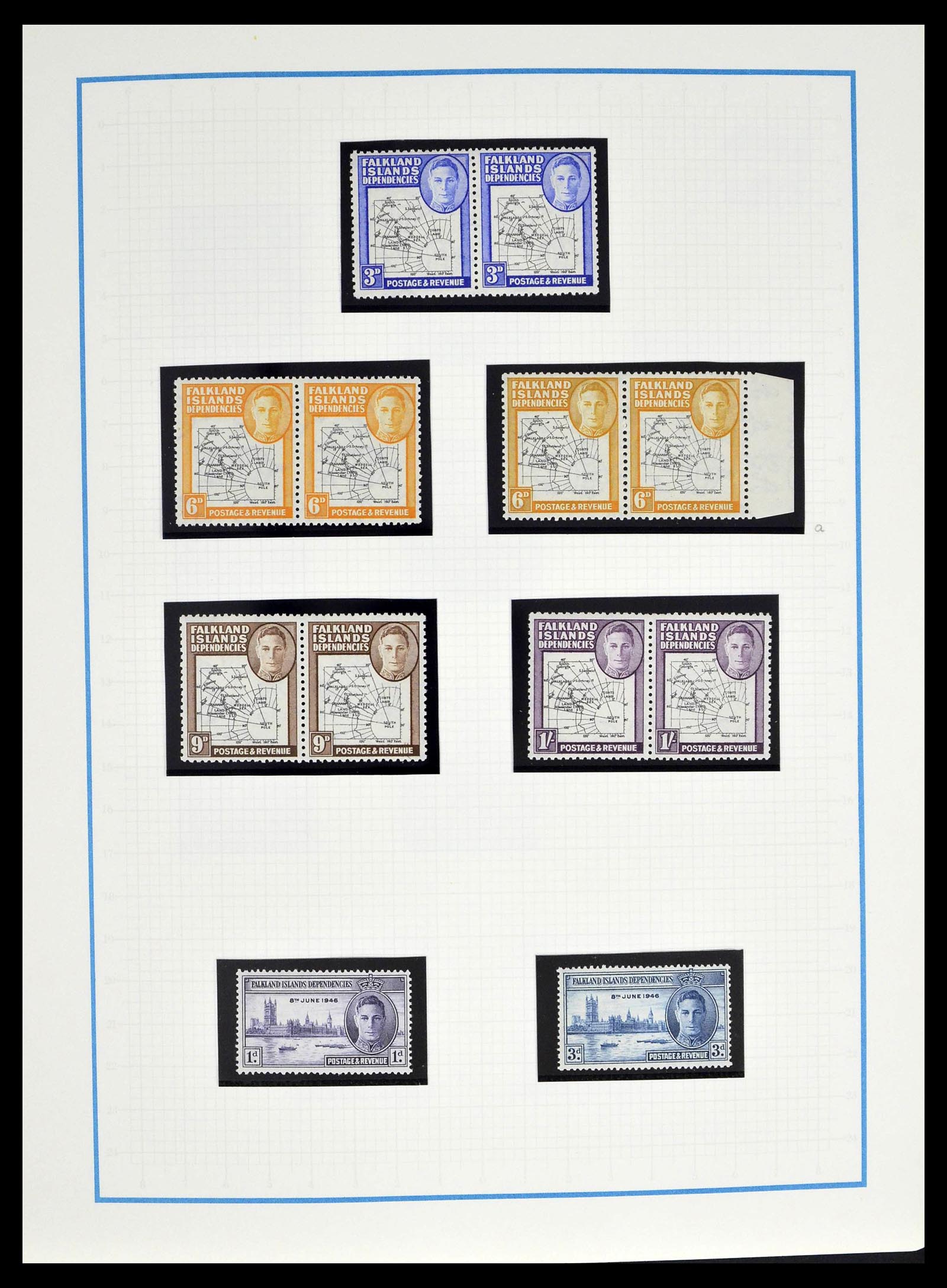39398 0028 - Stamp collection 39398 Antarctica 1908-1984.
