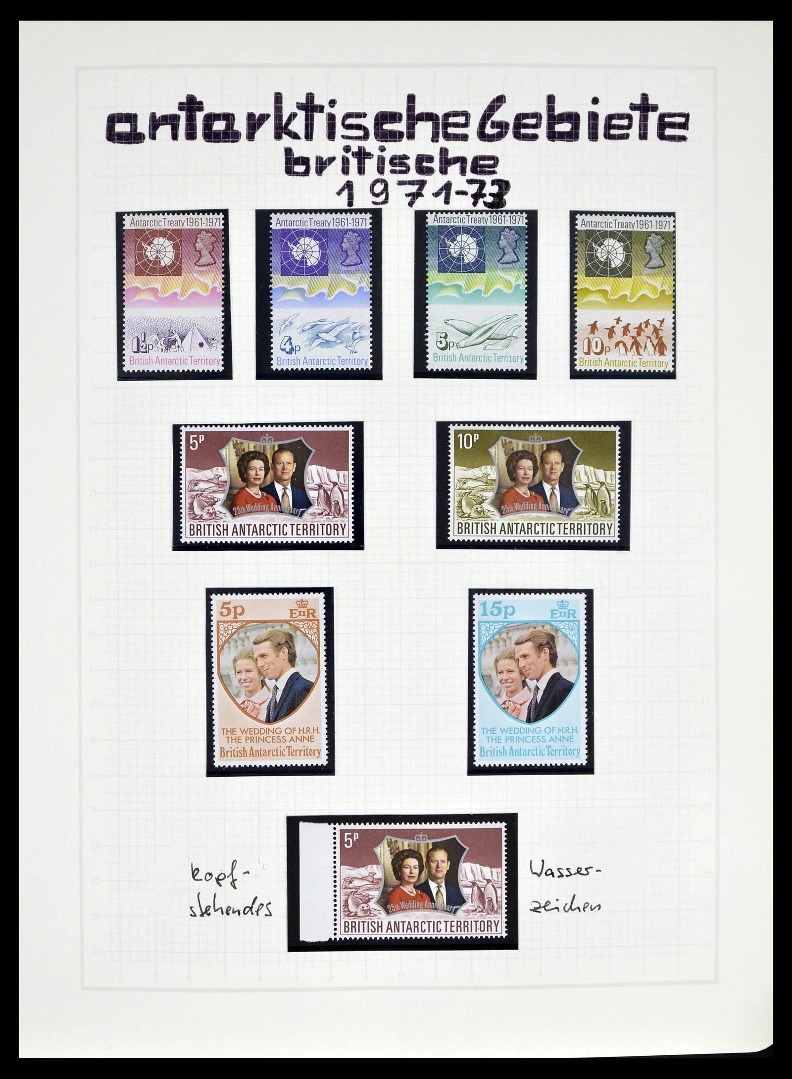 39398 0033 - Stamp collection 39398 Antarctica 1908-1984.
