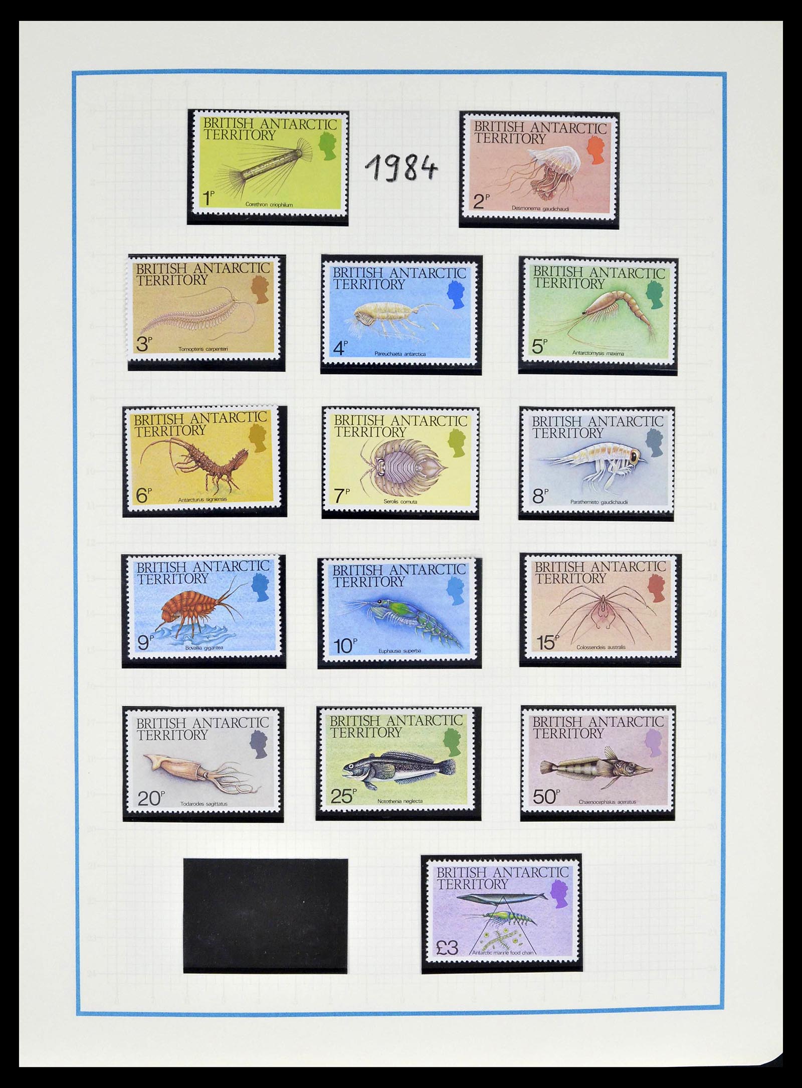 39398 0044 - Stamp collection 39398 Antarctica 1908-1984.