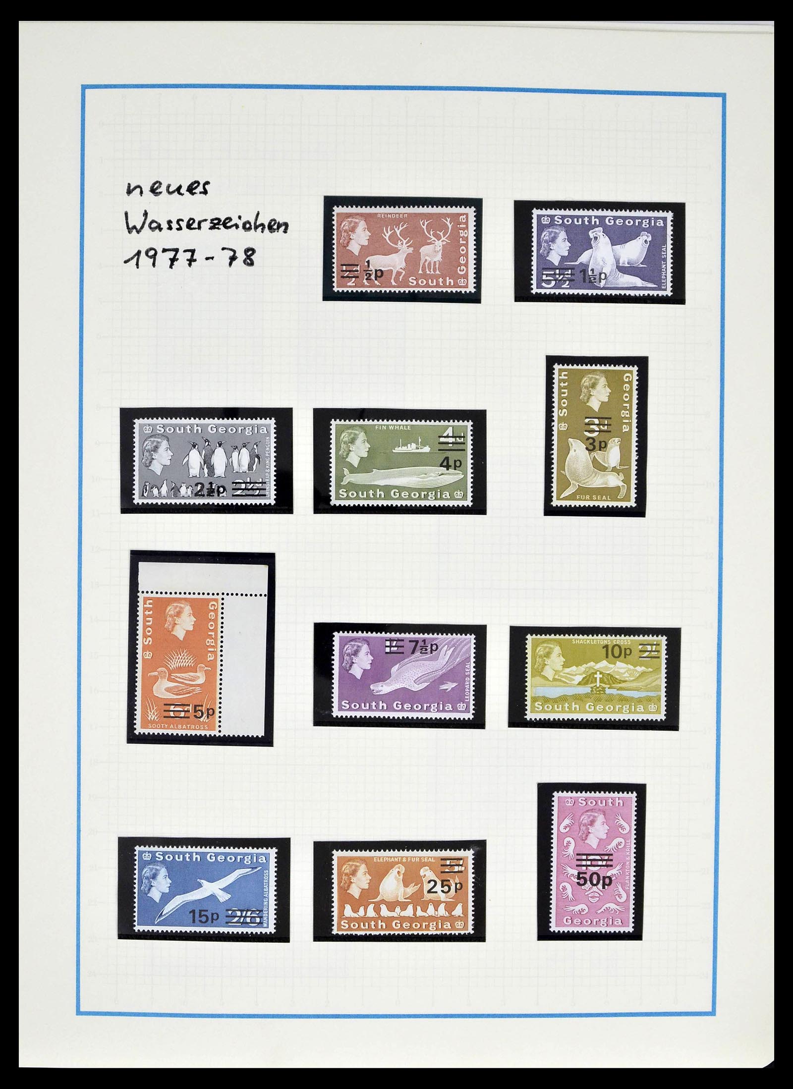 39398 0064 - Stamp collection 39398 Antarctica 1908-1984.