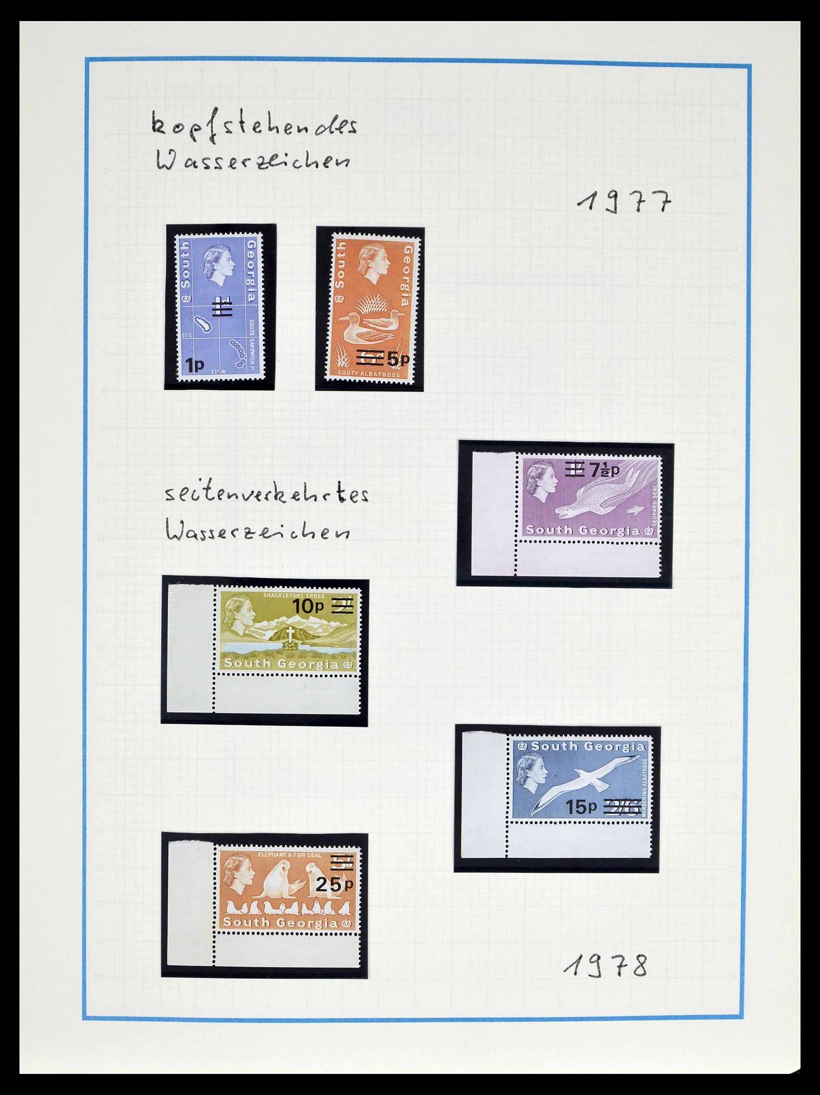39398 0065 - Stamp collection 39398 Antarctica 1908-1984.