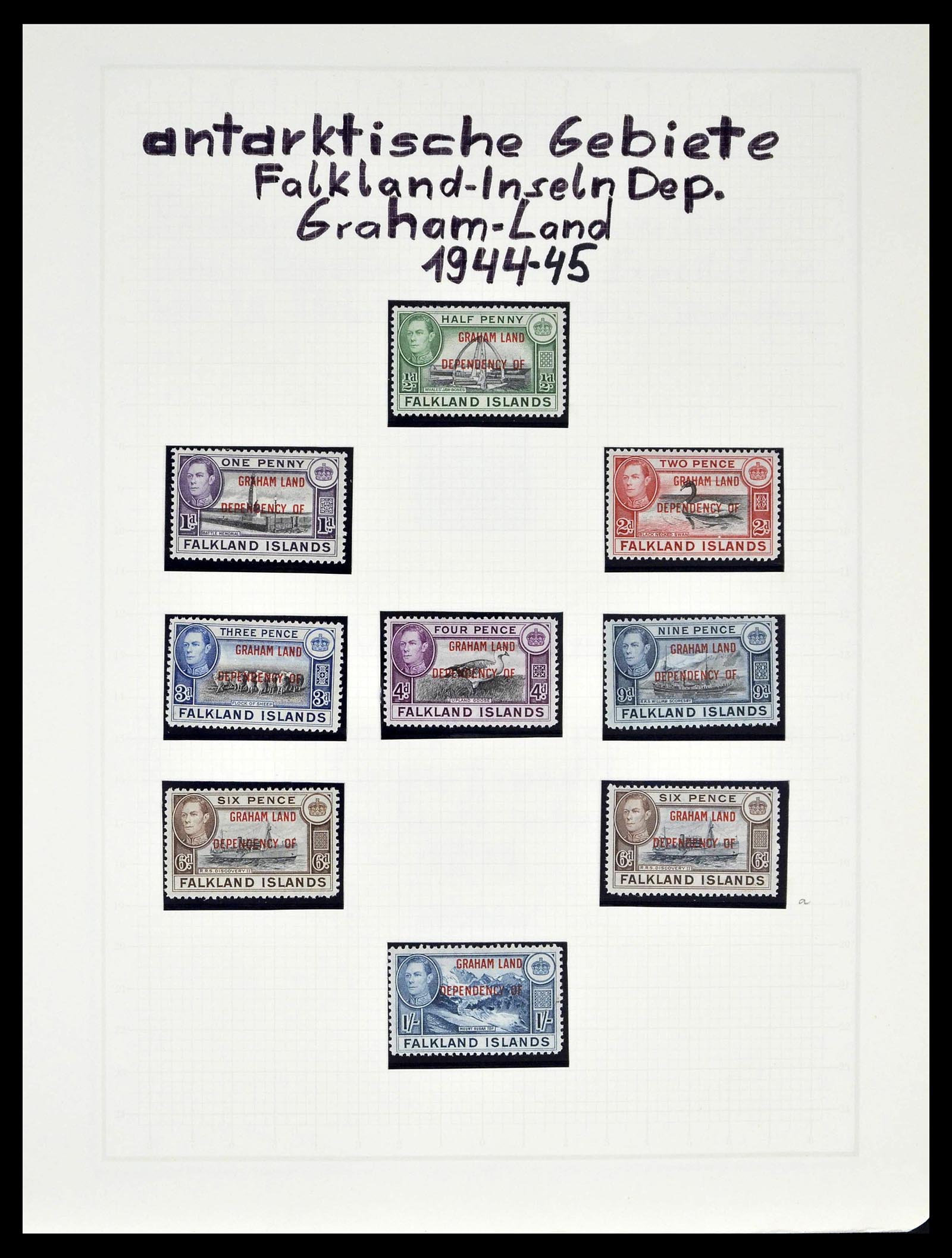 39398 0075 - Stamp collection 39398 Antarctica 1908-1984.