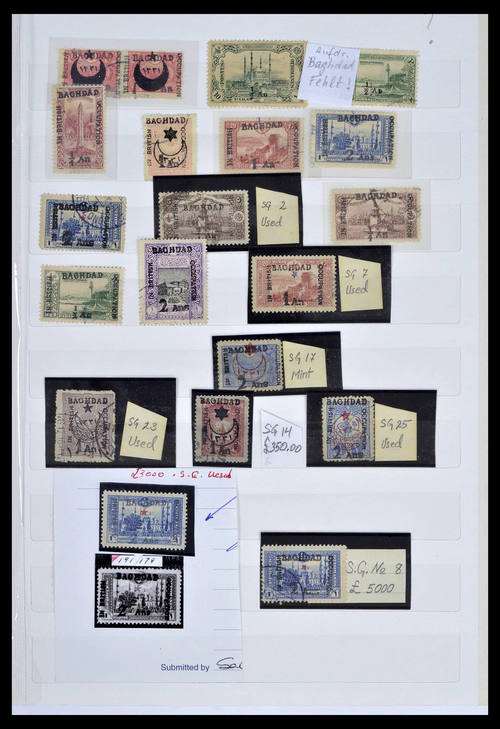 39400 0029 - Stamp collection 39400 Middle East 1918-1960.