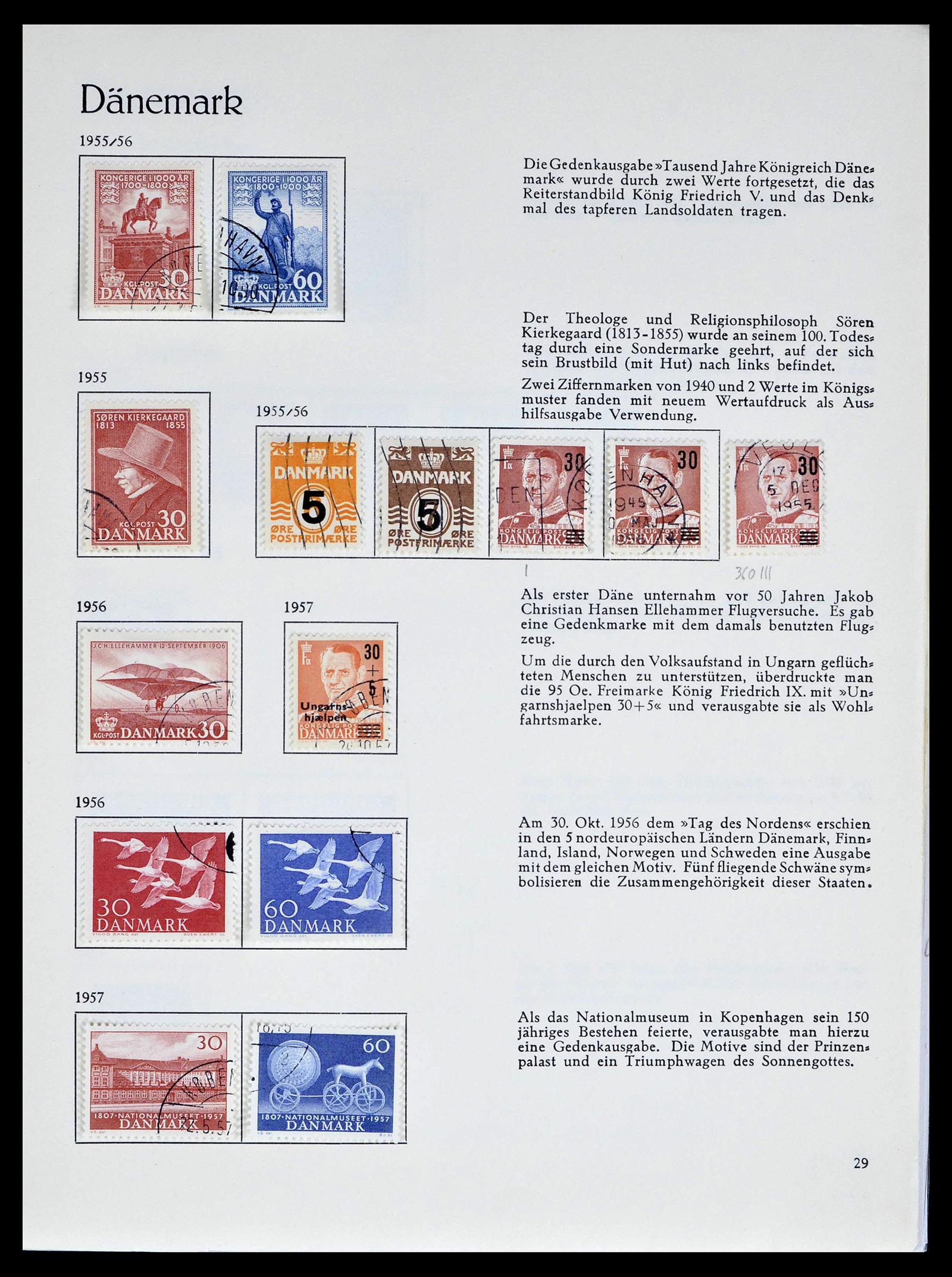 39407 0023 - Stamp collection 39407 Denmark 1851-1969.