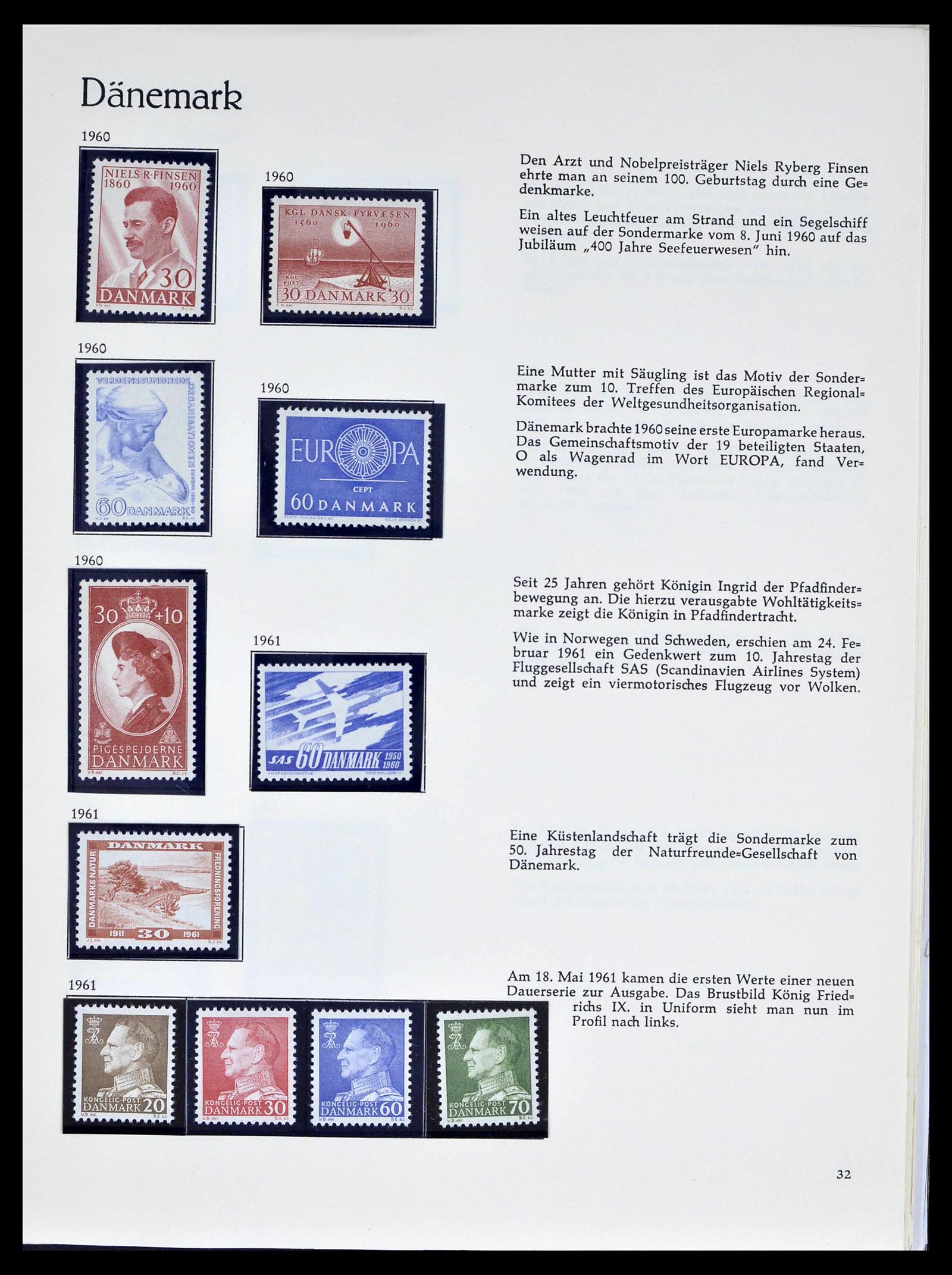 39407 0026 - Stamp collection 39407 Denmark 1851-1969.