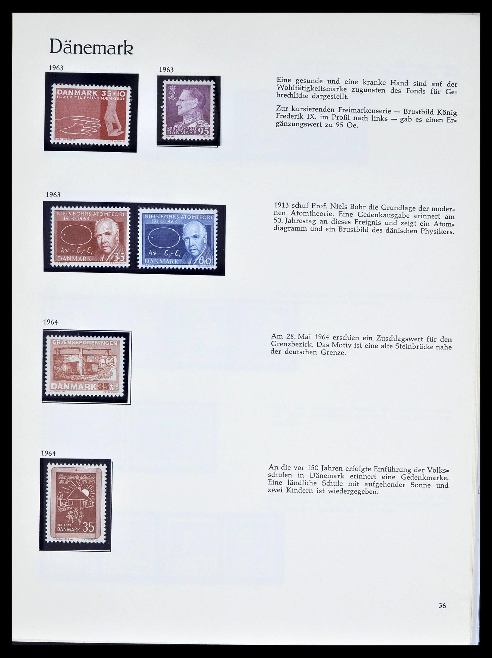 39407 0030 - Stamp collection 39407 Denmark 1851-1969.