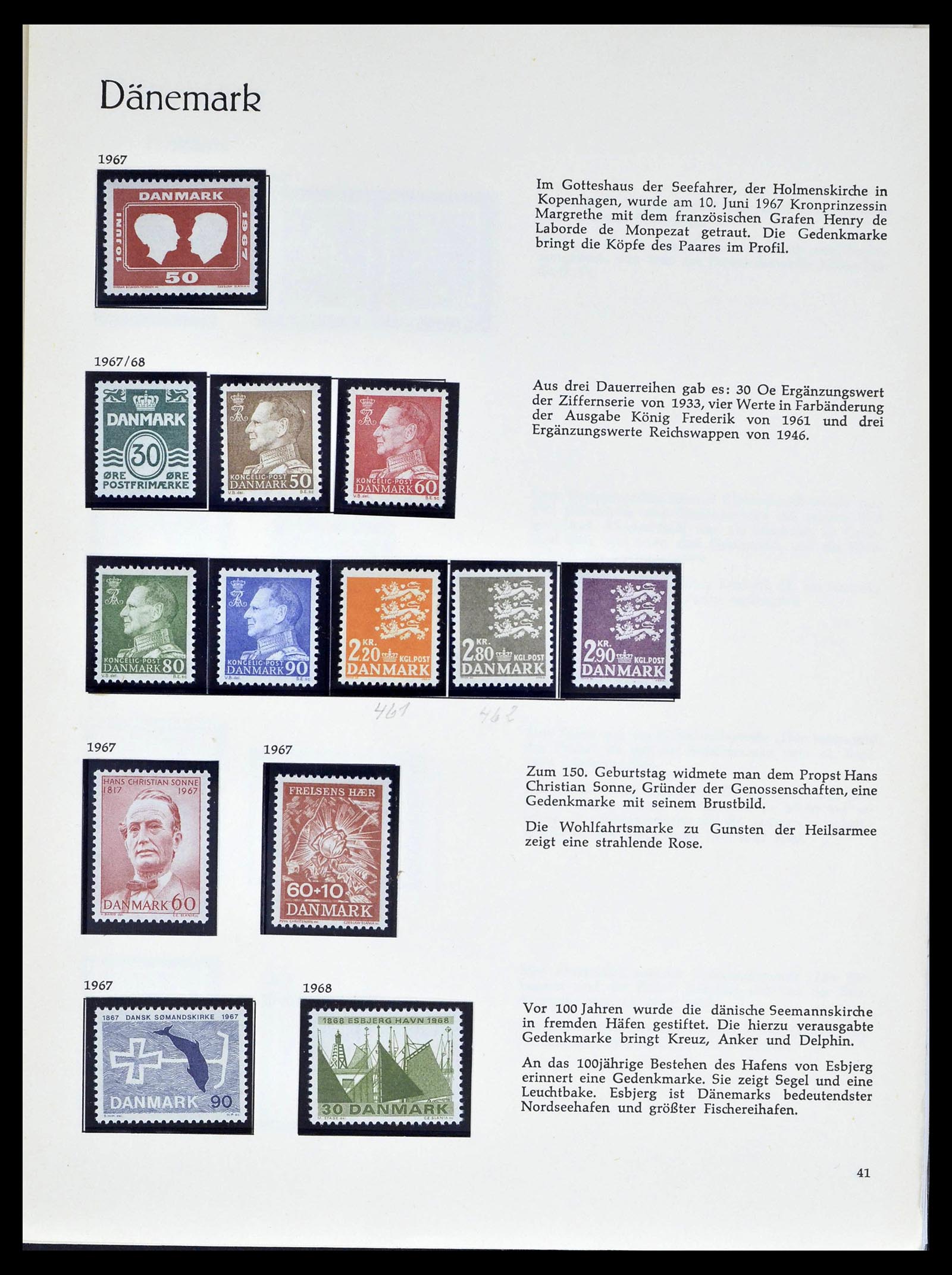 39407 0035 - Stamp collection 39407 Denmark 1851-1969.