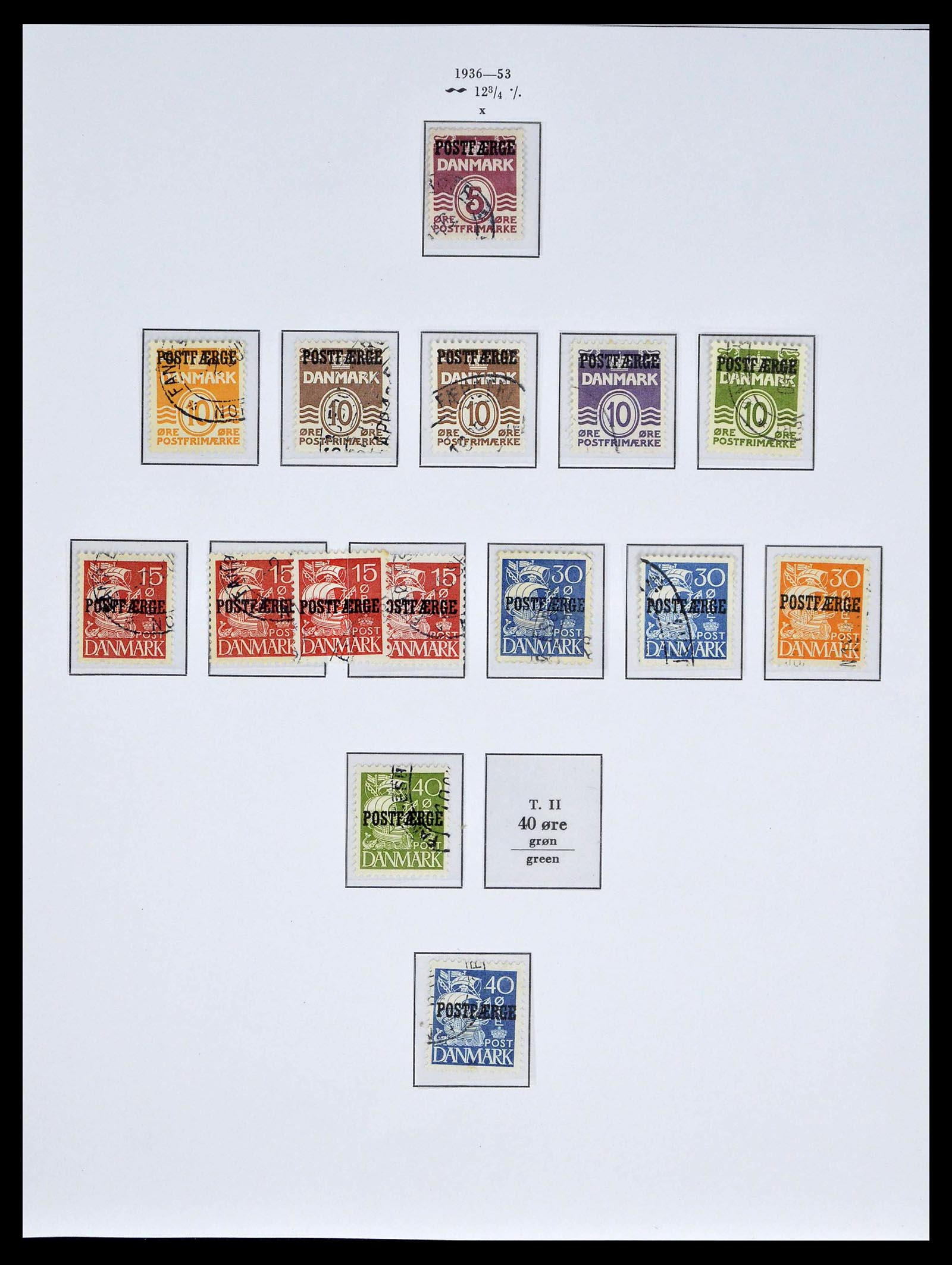 39407 0053 - Stamp collection 39407 Denmark 1851-1969.