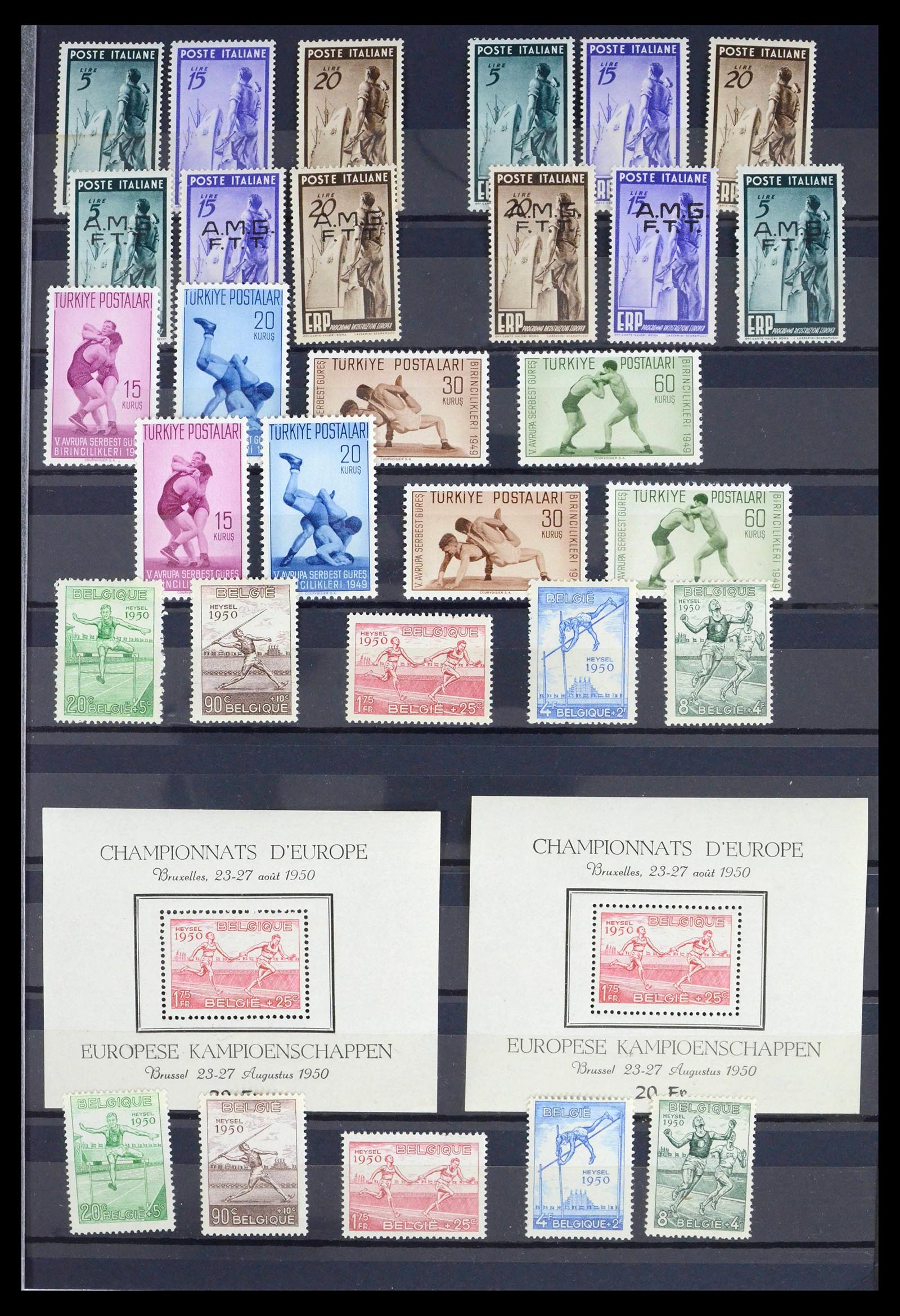 39416 0001 - Postzegelverzameling 39416 Europa CEPT 1949-2007.