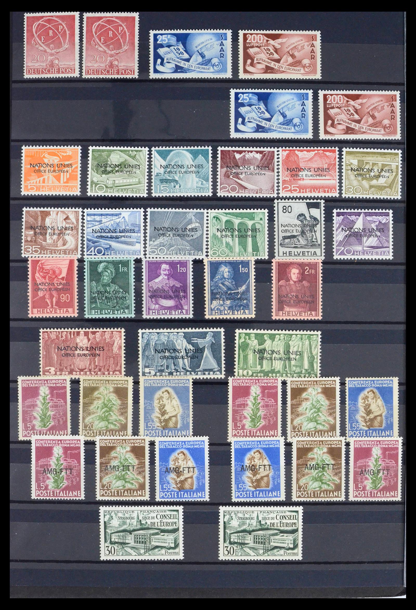 39416 0002 - Postzegelverzameling 39416 Europa CEPT 1949-2007.