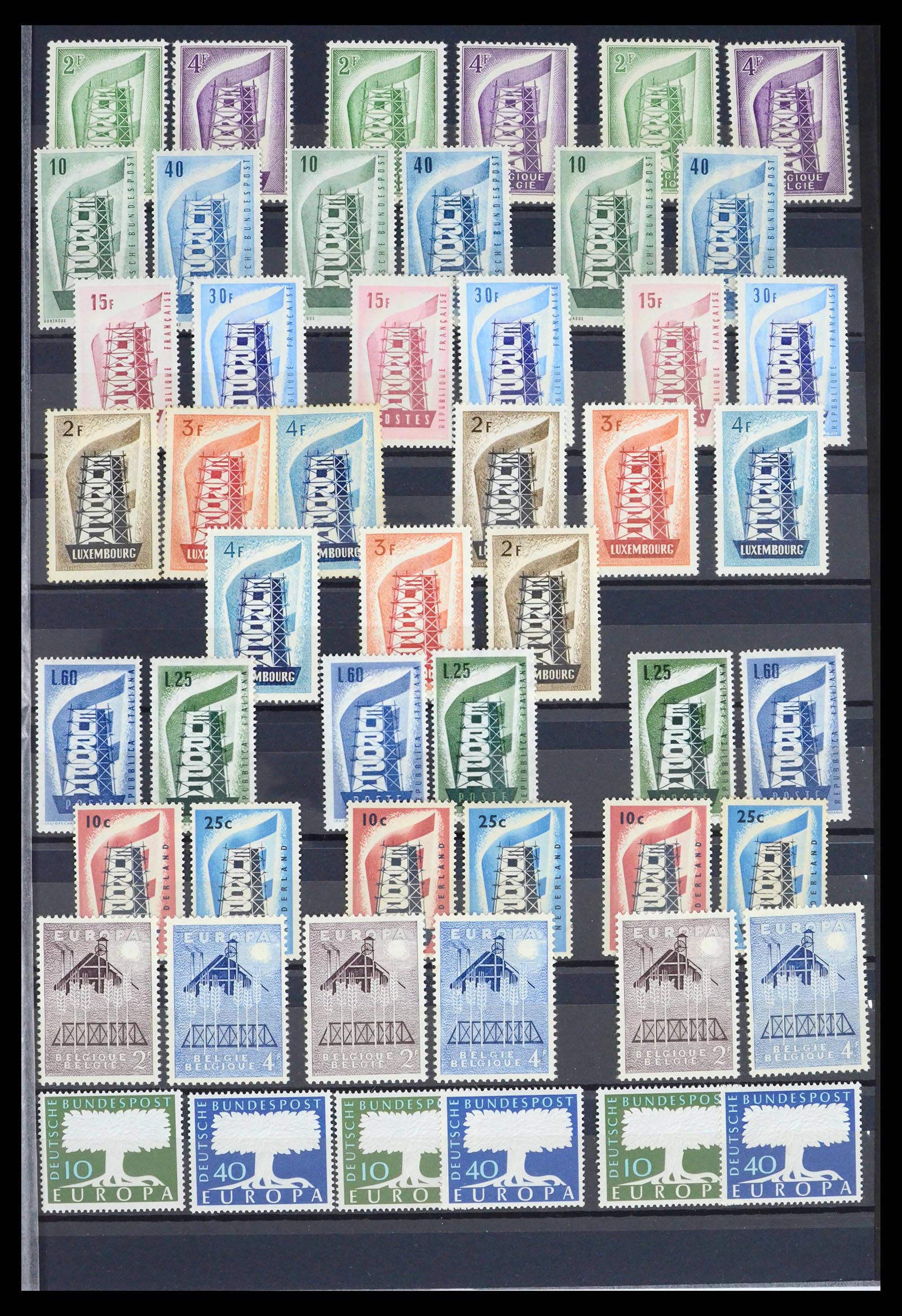 39416 0005 - Postzegelverzameling 39416 Europa CEPT 1949-2007.