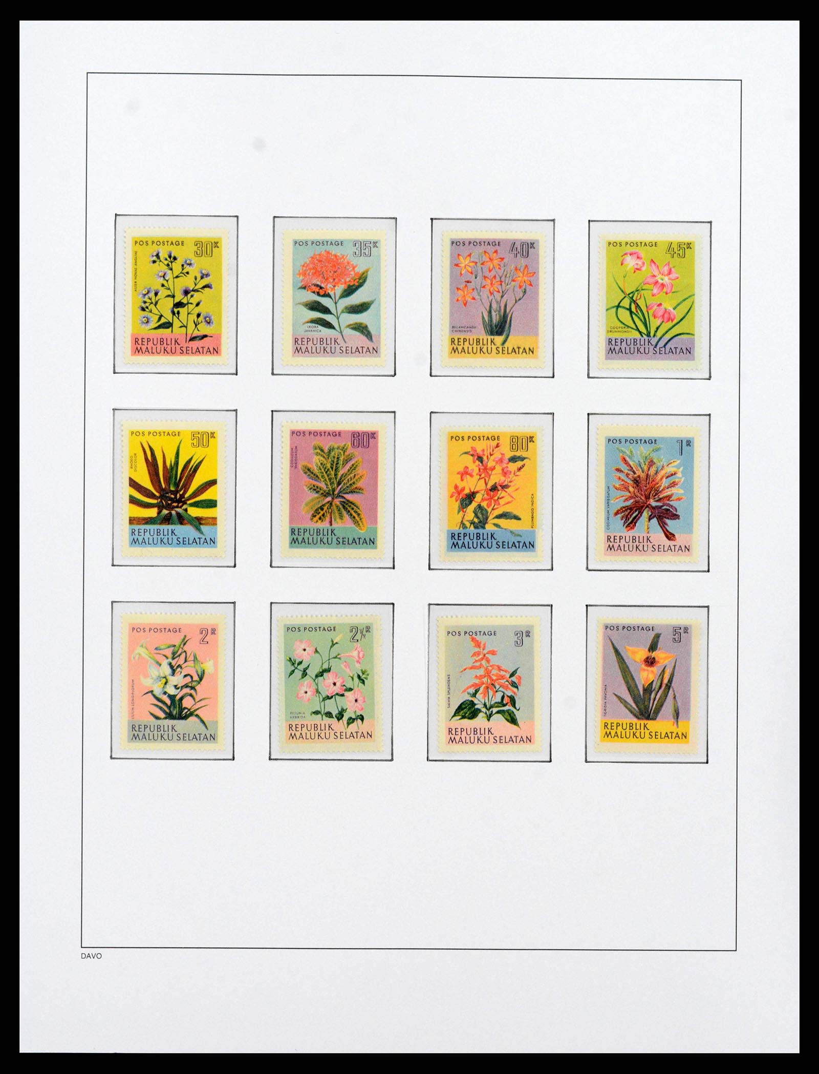 39421 0081 - Postzegelverzameling 39421 Japanse bezetting en interimperiode Nederl