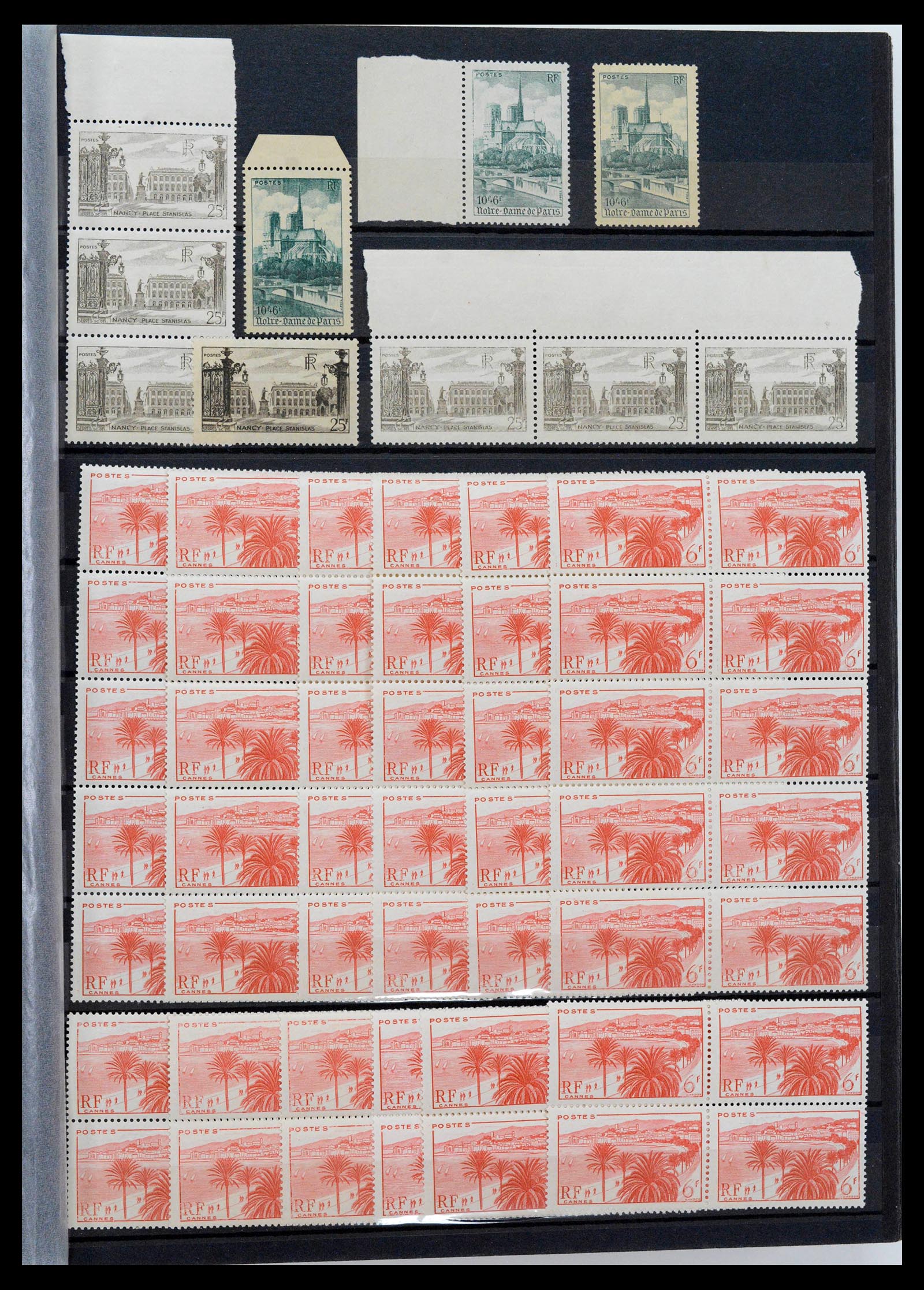 39423 0011 - Postzegelverzameling 39423 Frankrijk variëteiten 1862-1985.
