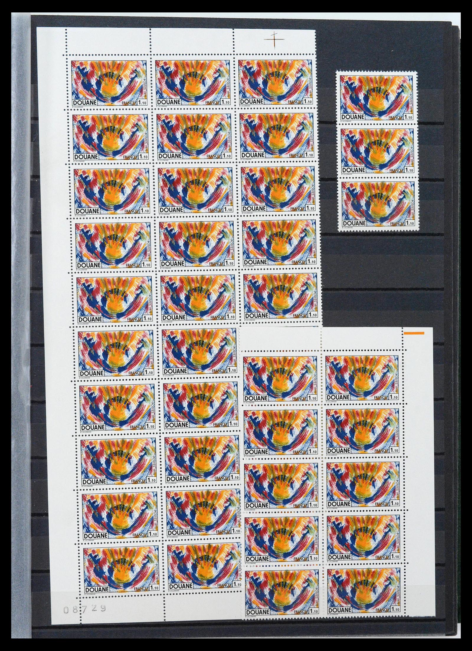 39423 0021 - Postzegelverzameling 39423 Frankrijk variëteiten 1862-1985.