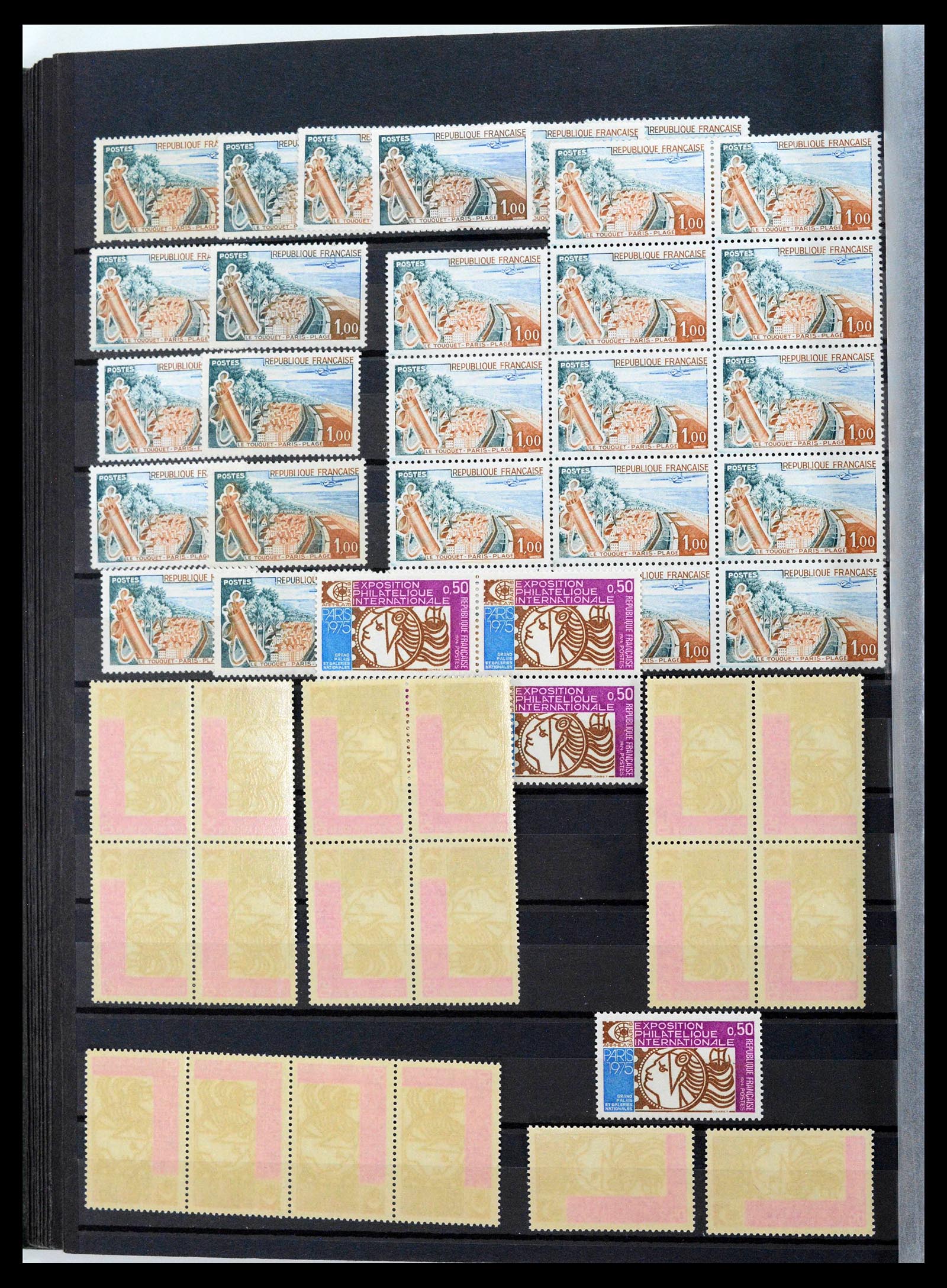 39423 0022 - Postzegelverzameling 39423 Frankrijk variëteiten 1862-1985.