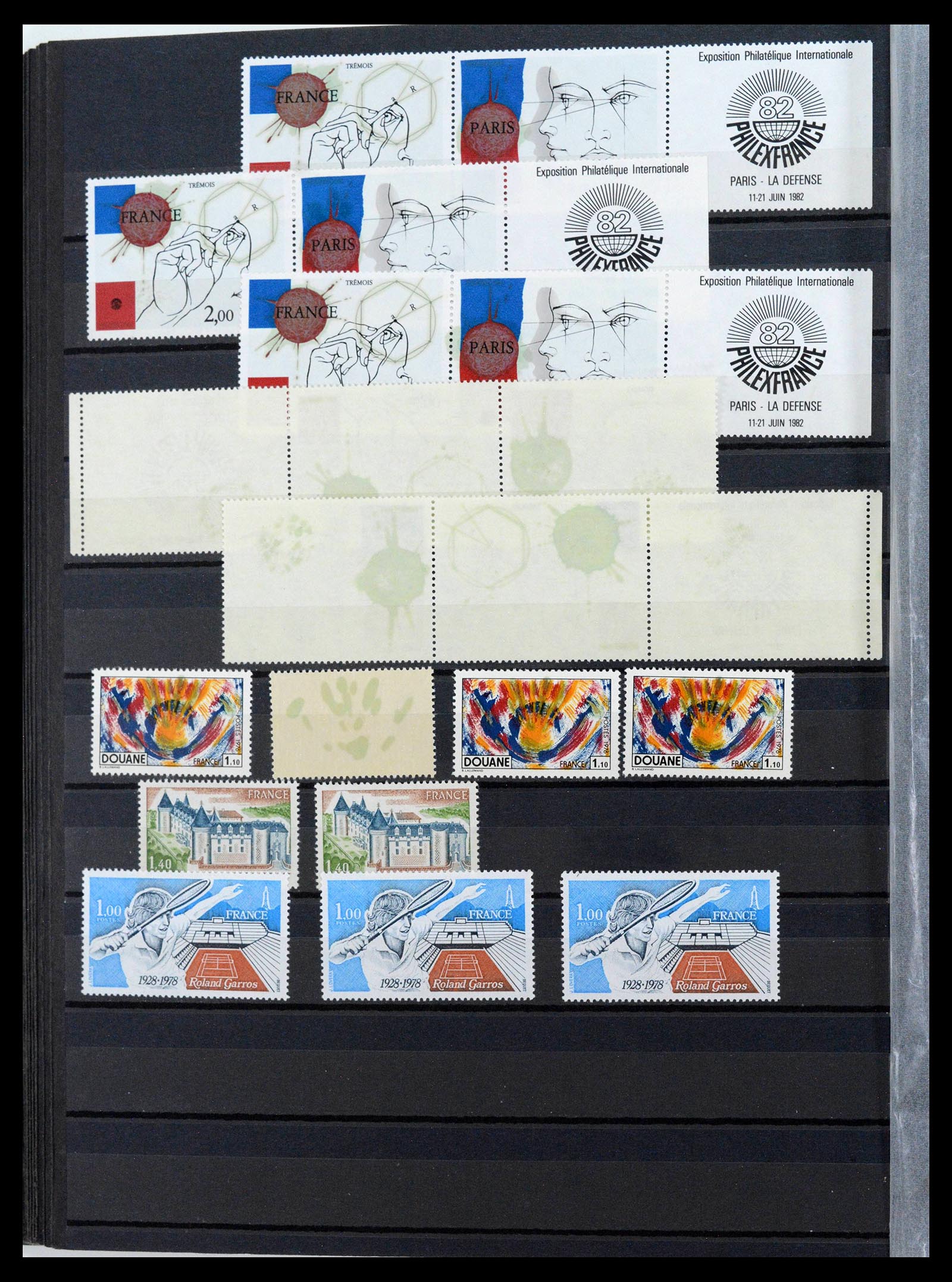 39423 0024 - Postzegelverzameling 39423 Frankrijk variëteiten 1862-1985.