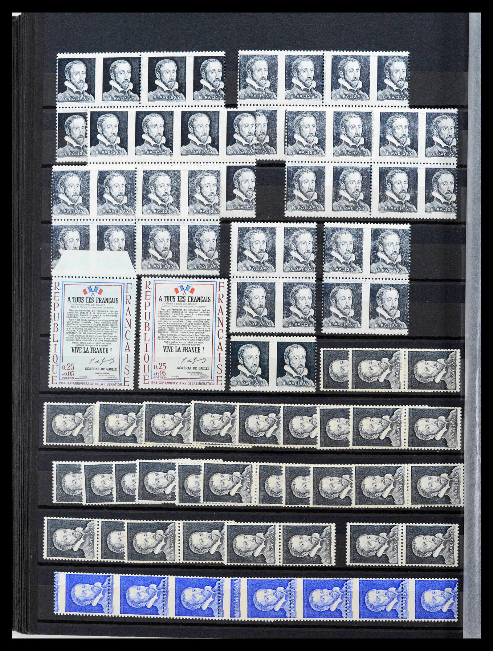 39423 0032 - Postzegelverzameling 39423 Frankrijk variëteiten 1862-1985.