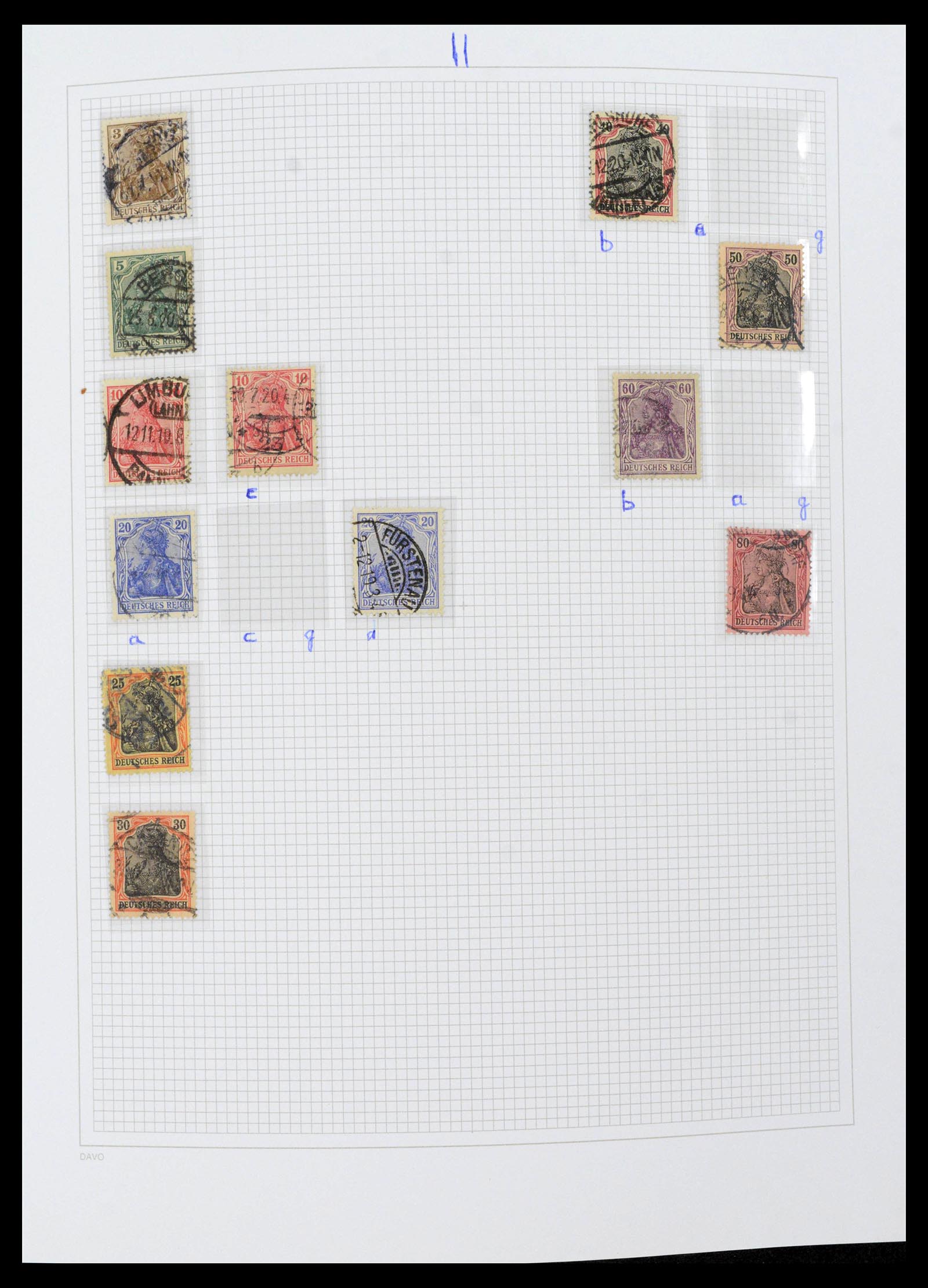 39430 0010 - Stamp collection 39430 German Reich 1872-1945.