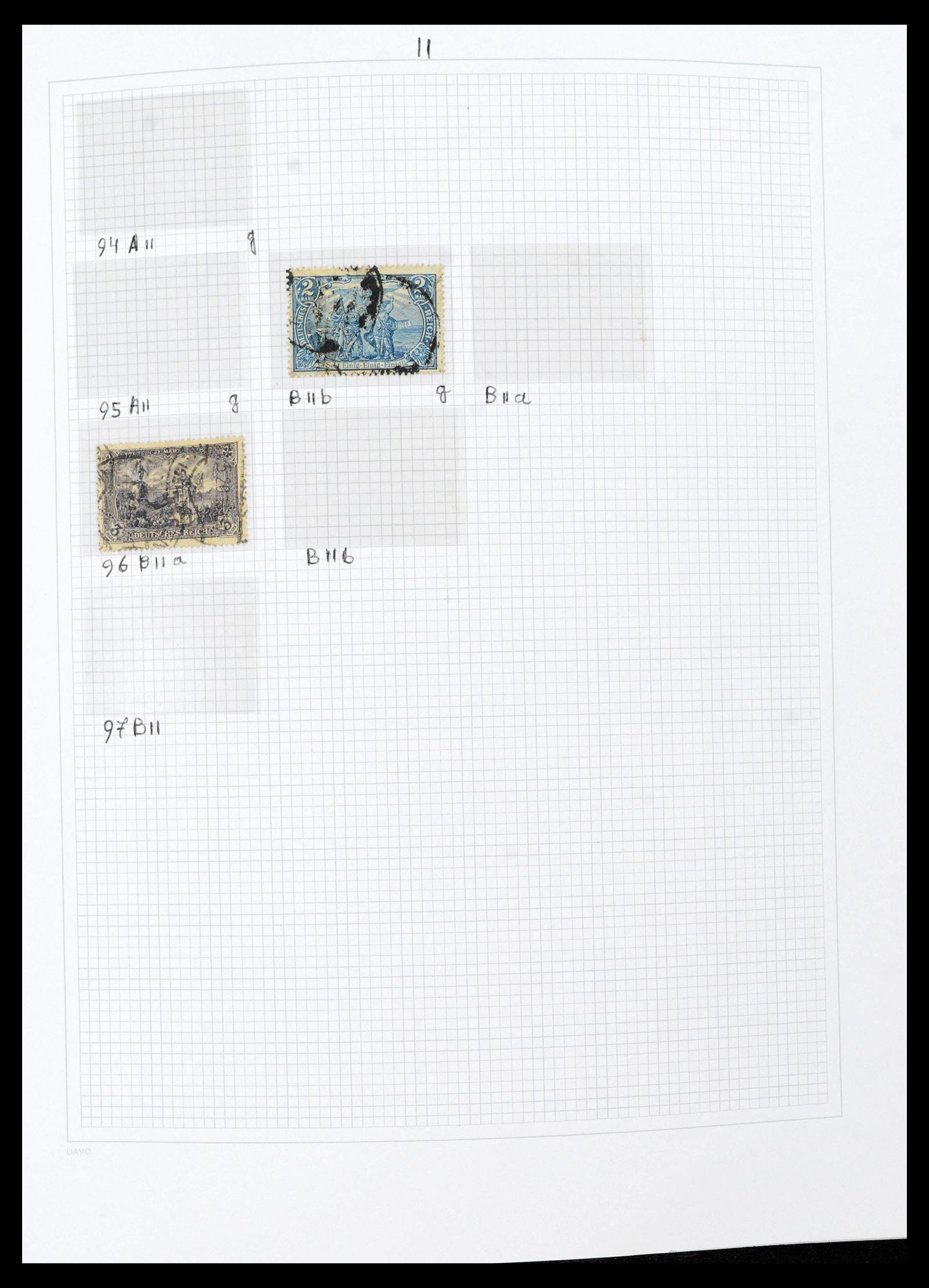 39430 0011 - Stamp collection 39430 German Reich 1872-1945.