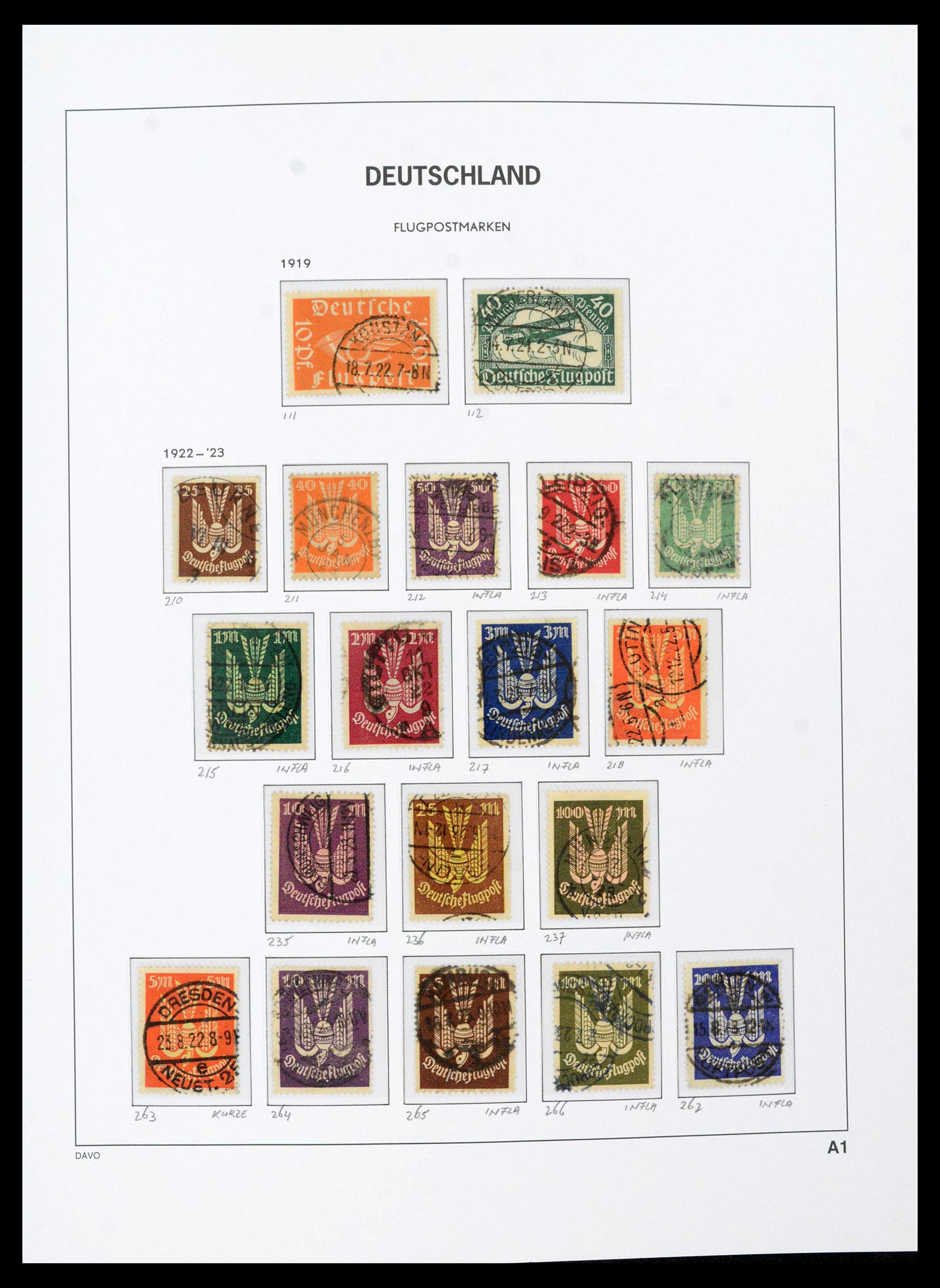 39430 0054 - Stamp collection 39430 German Reich 1872-1945.