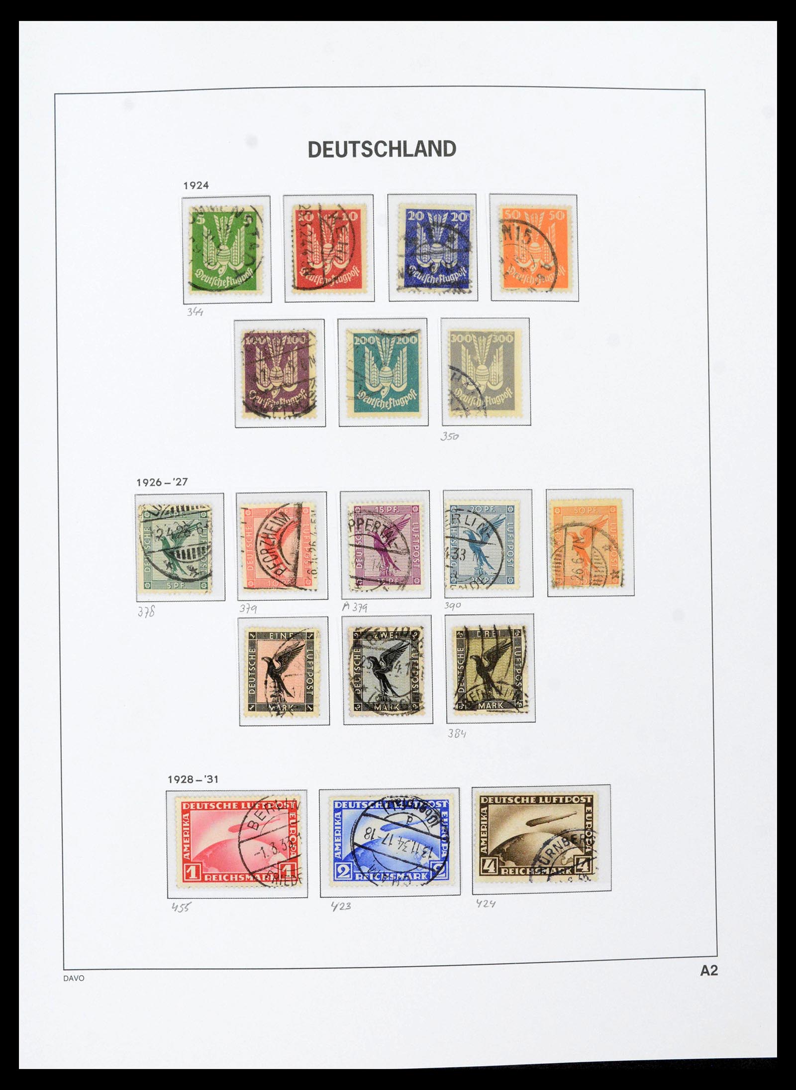 39430 0055 - Stamp collection 39430 German Reich 1872-1945.