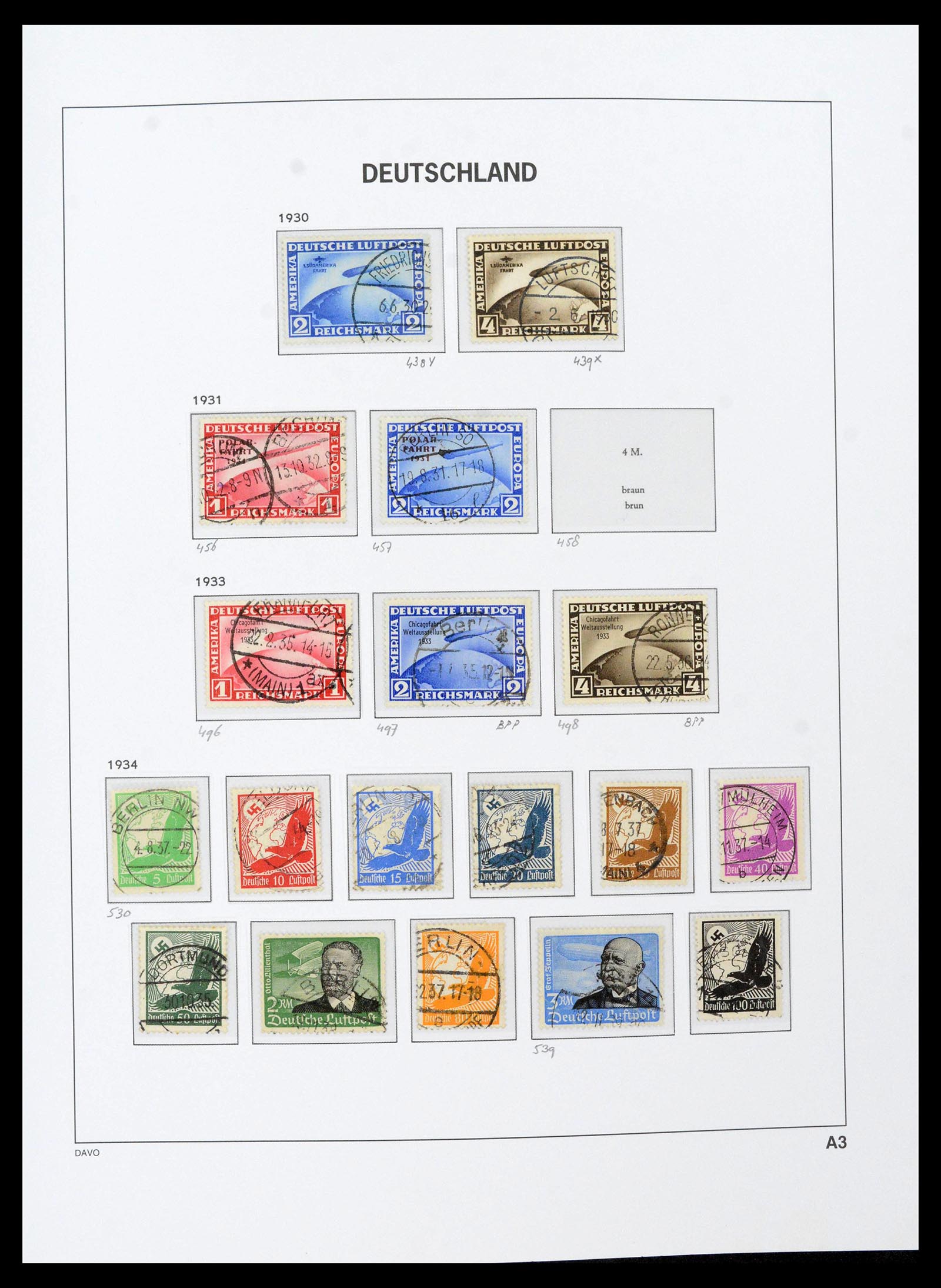 39430 0056 - Stamp collection 39430 German Reich 1872-1945.