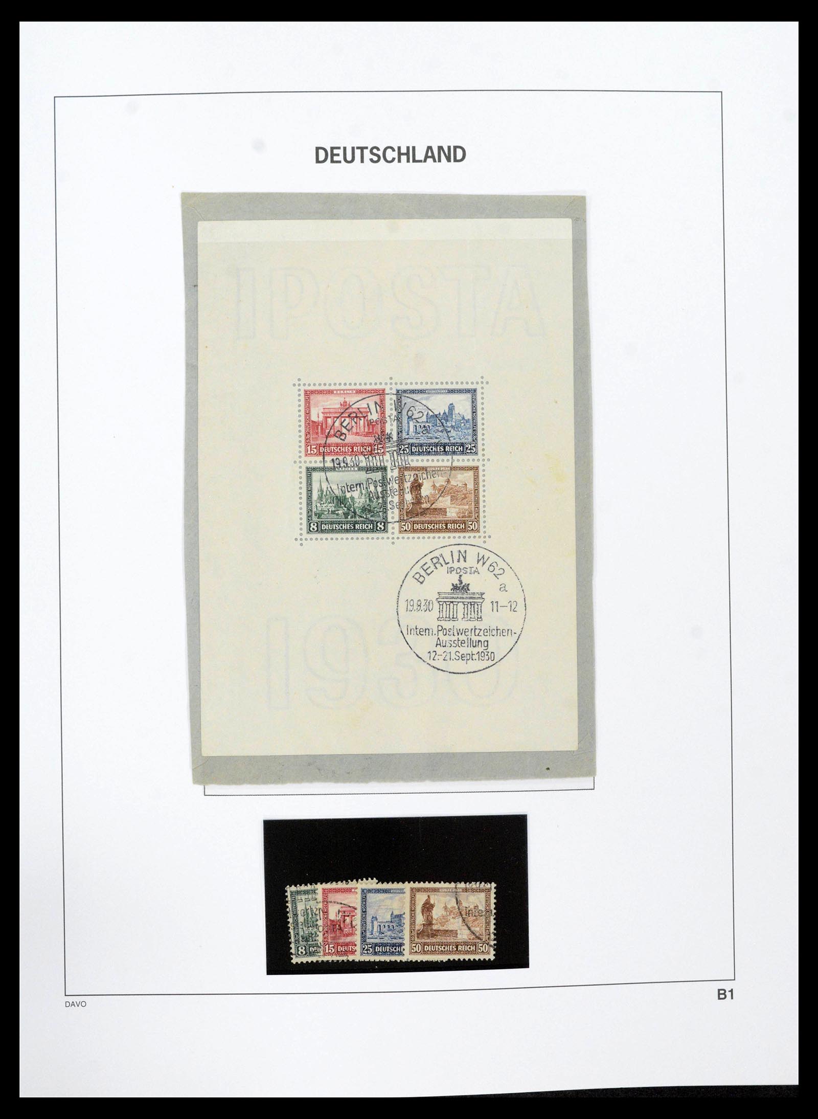 39430 0059 - Stamp collection 39430 German Reich 1872-1945.