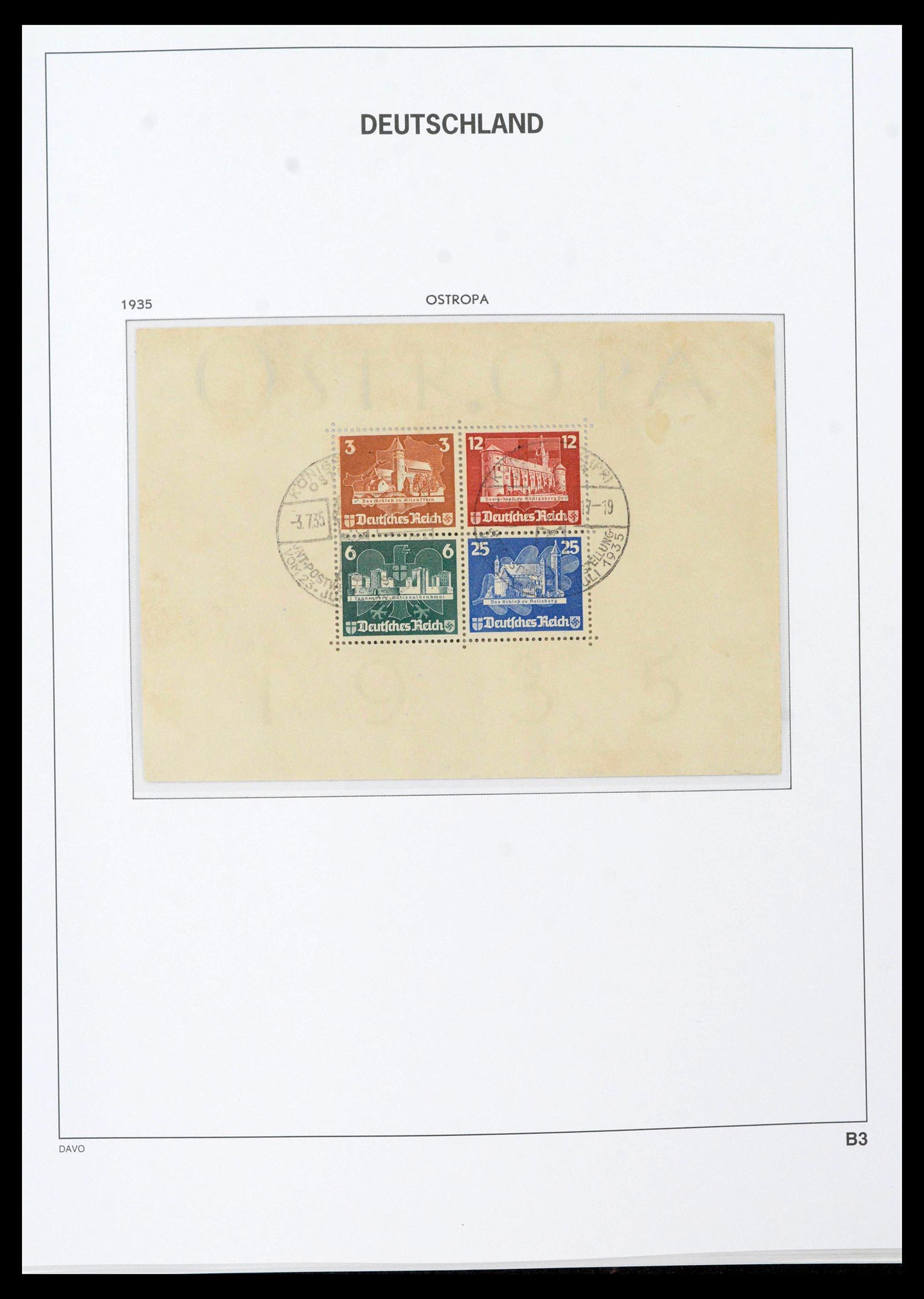 39430 0061 - Stamp collection 39430 German Reich 1872-1945.