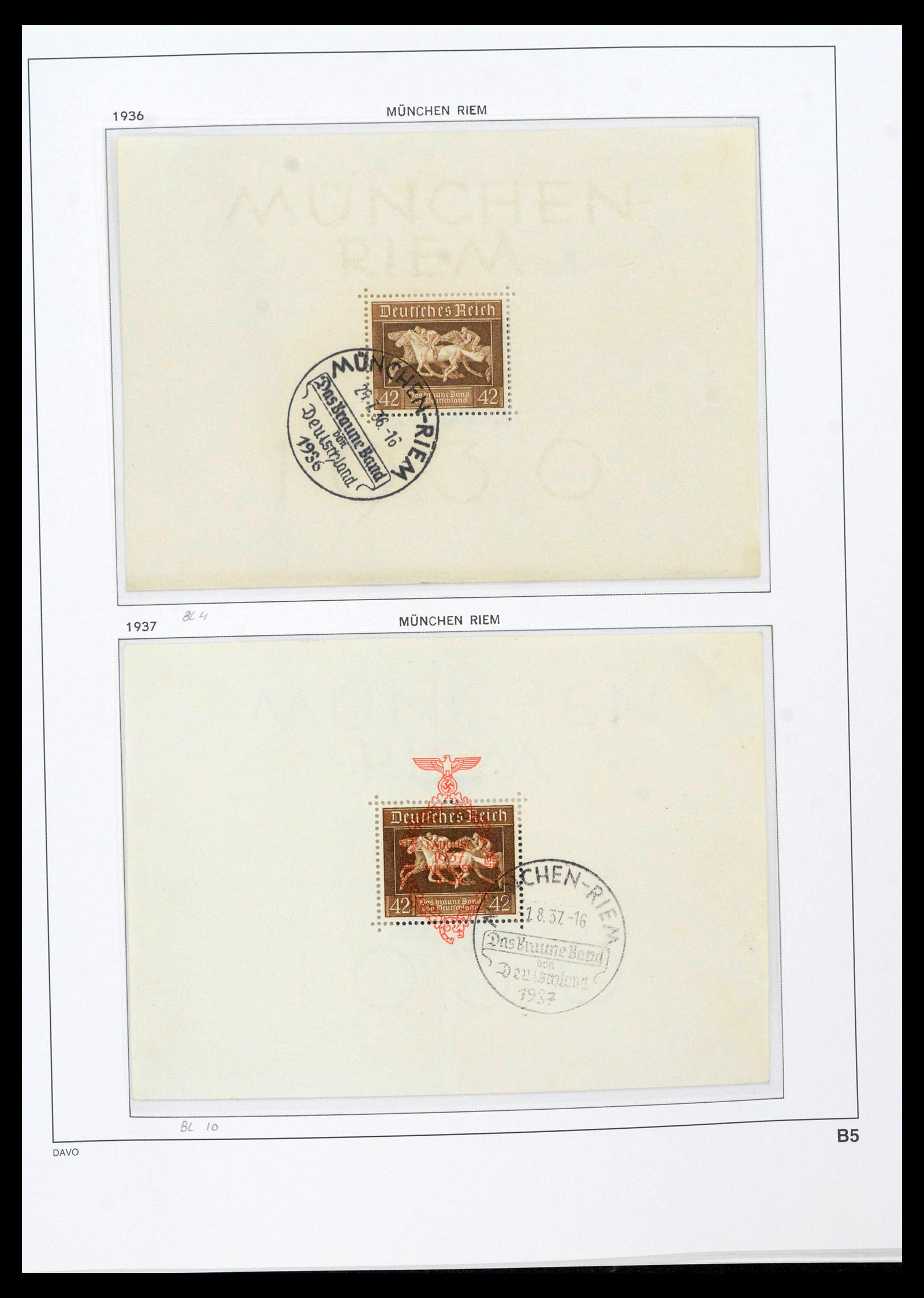 39430 0063 - Stamp collection 39430 German Reich 1872-1945.