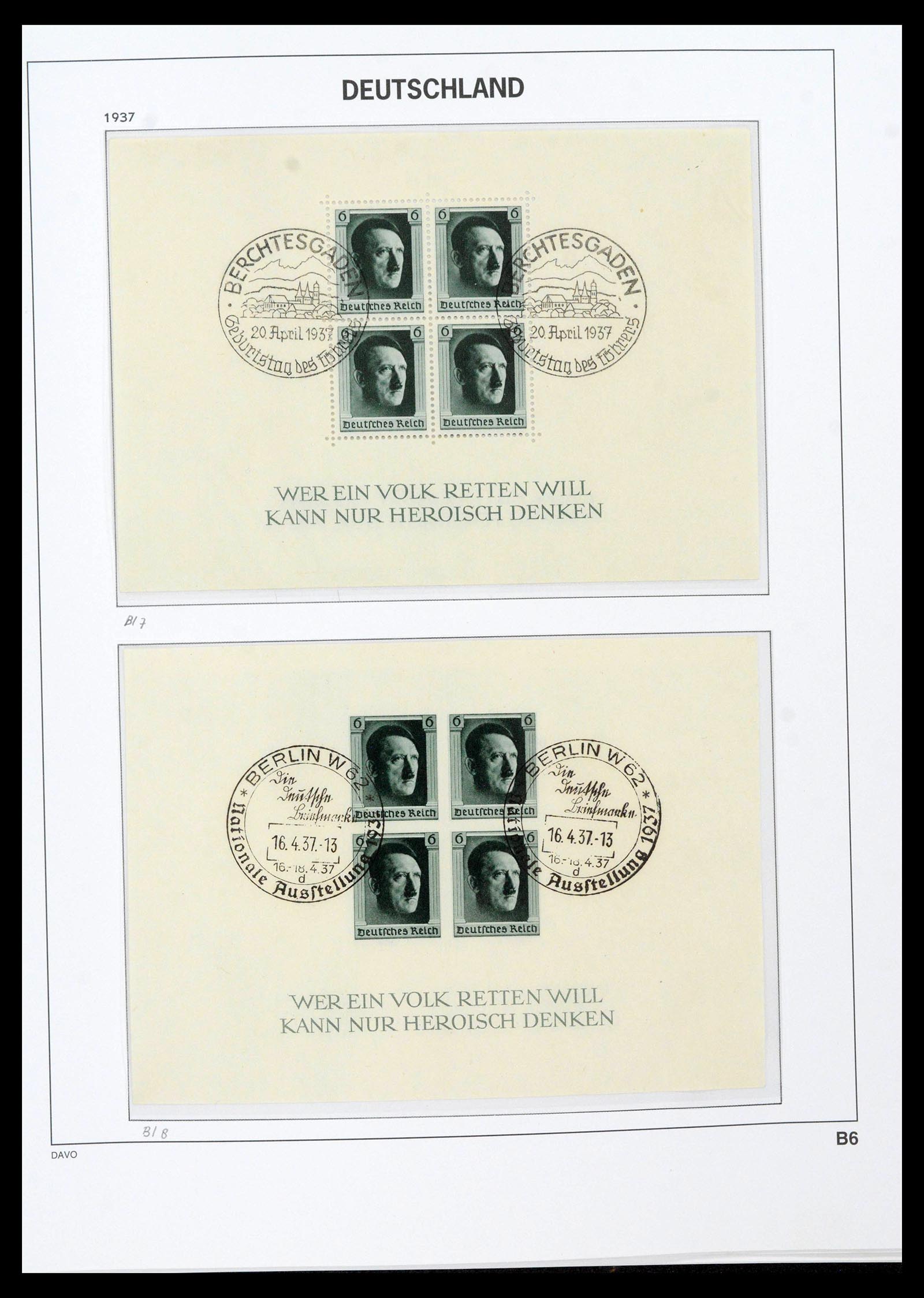 39430 0064 - Stamp collection 39430 German Reich 1872-1945.