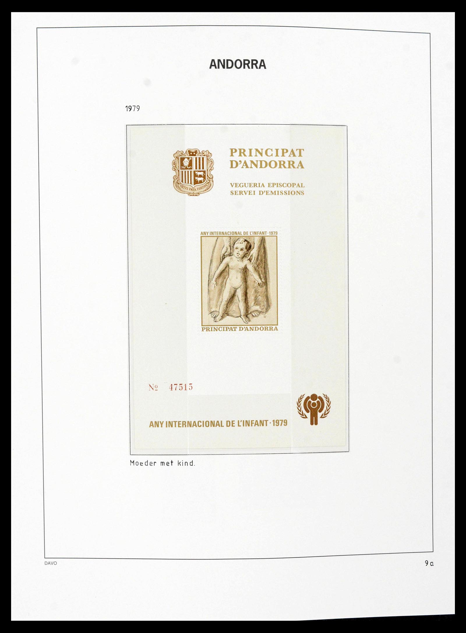 39432 0012 - Postzegelverzameling 39432 Spaans Andorra 1928-2014.