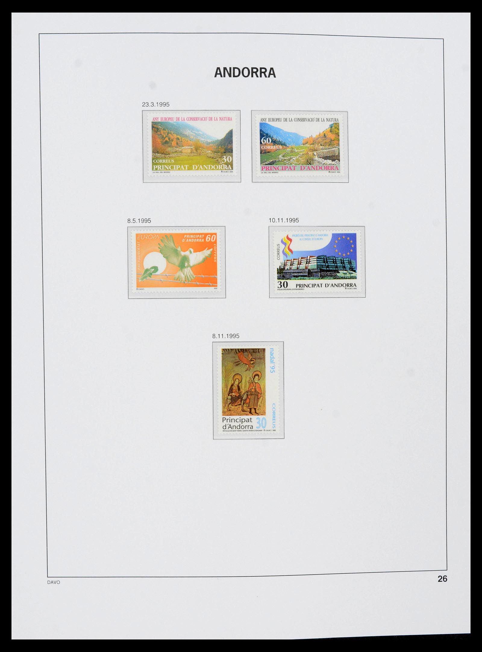 39432 0031 - Postzegelverzameling 39432 Spaans Andorra 1928-2014.