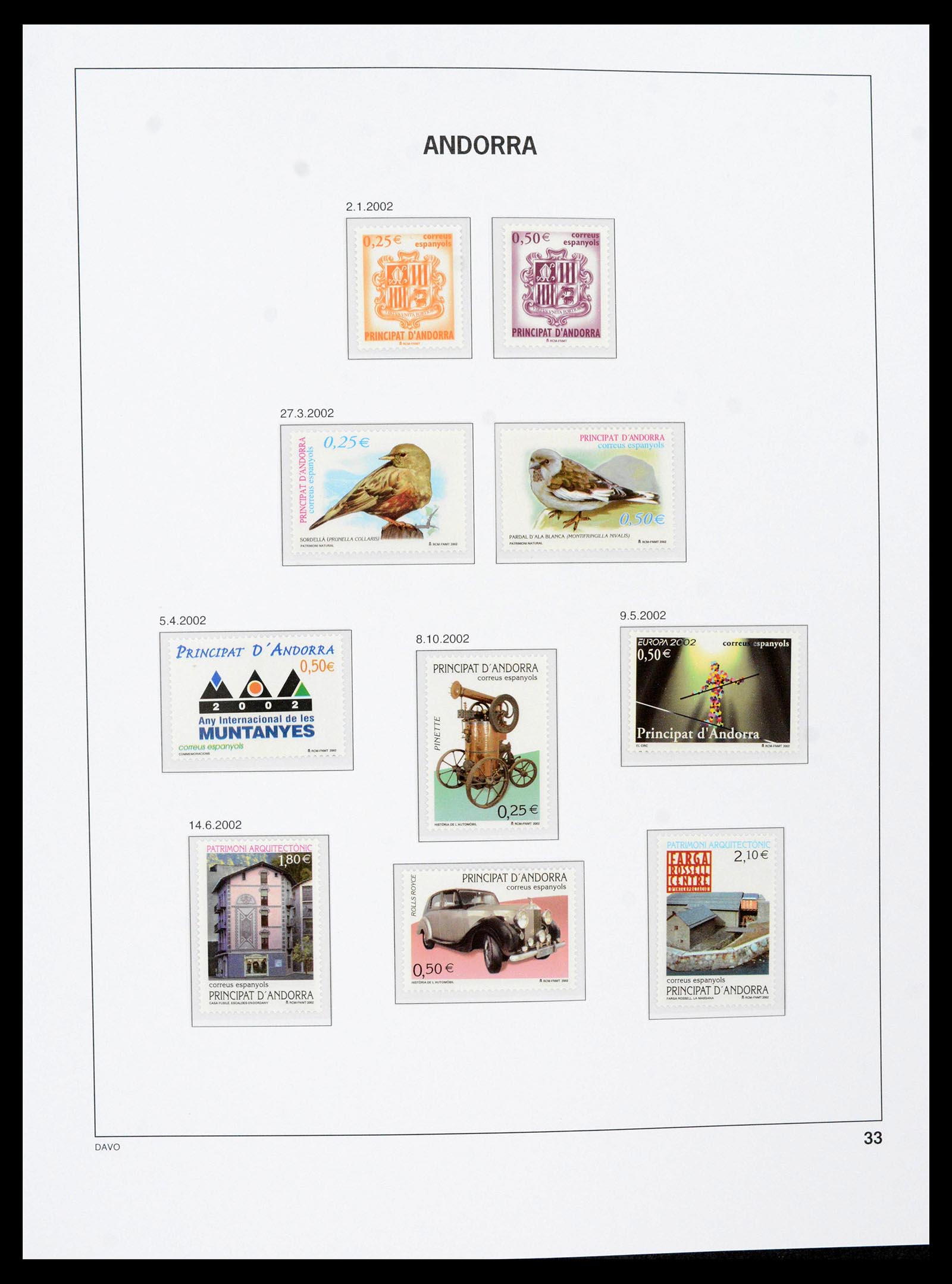 39432 0038 - Postzegelverzameling 39432 Spaans Andorra 1928-2014.