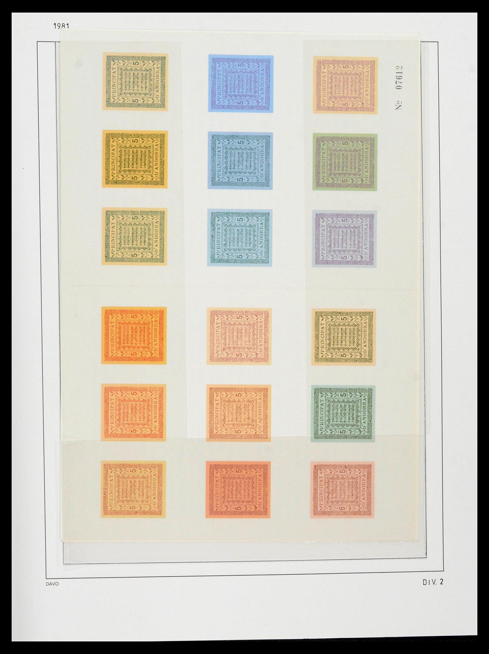 39432 0064 - Postzegelverzameling 39432 Spaans Andorra 1928-2014.