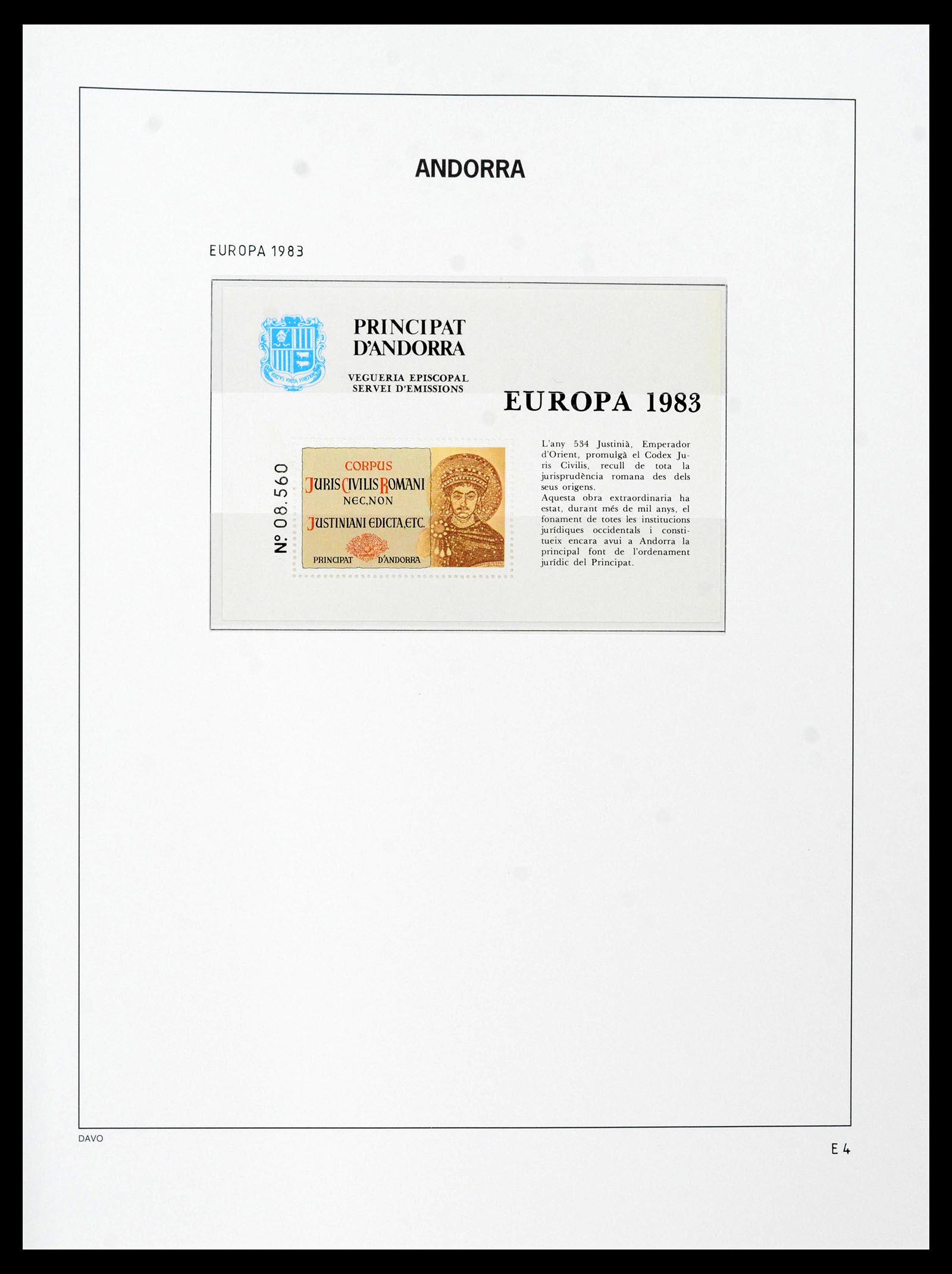 39432 0070 - Postzegelverzameling 39432 Spaans Andorra 1928-2014.