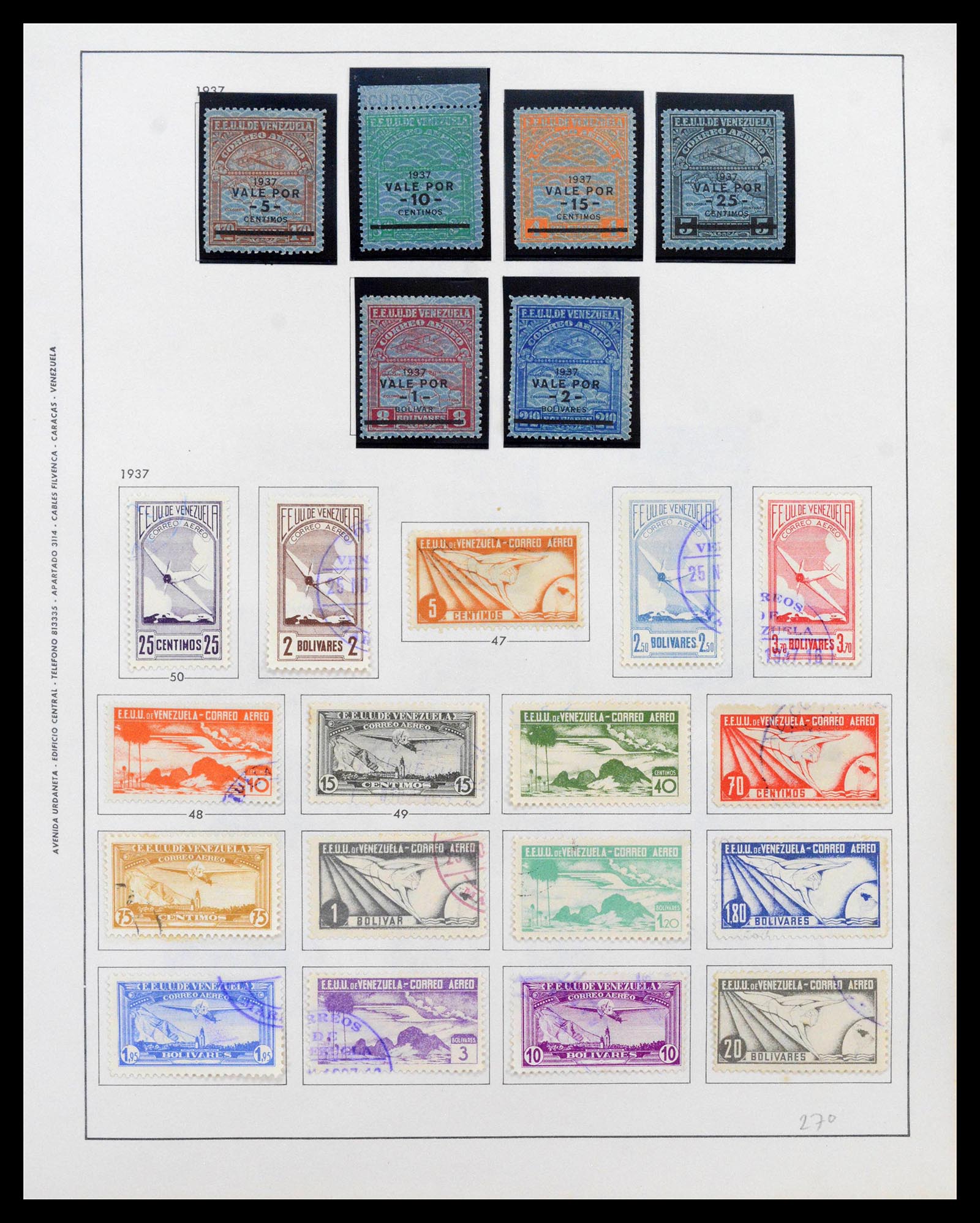 39436 0003 - Stamp collection 39436 Venezuela 1859-1985.