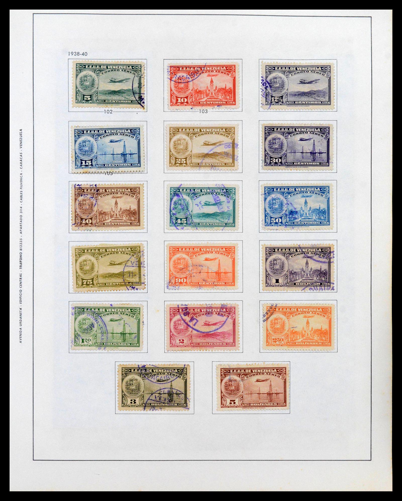 39436 0007 - Postzegelverzameling 39436 Venezuela 1859-1985.