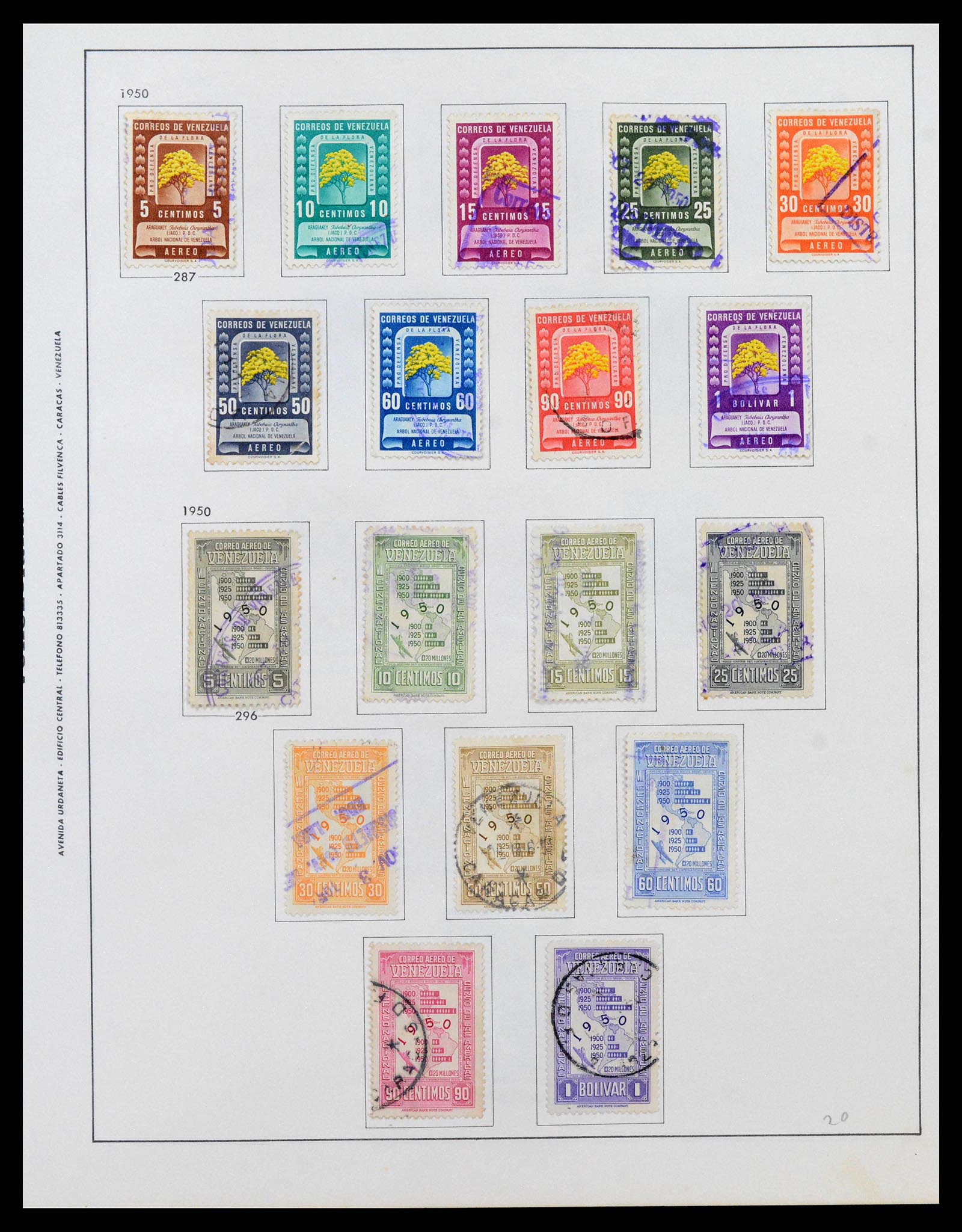 39436 0019 - Stamp collection 39436 Venezuela 1859-1985.