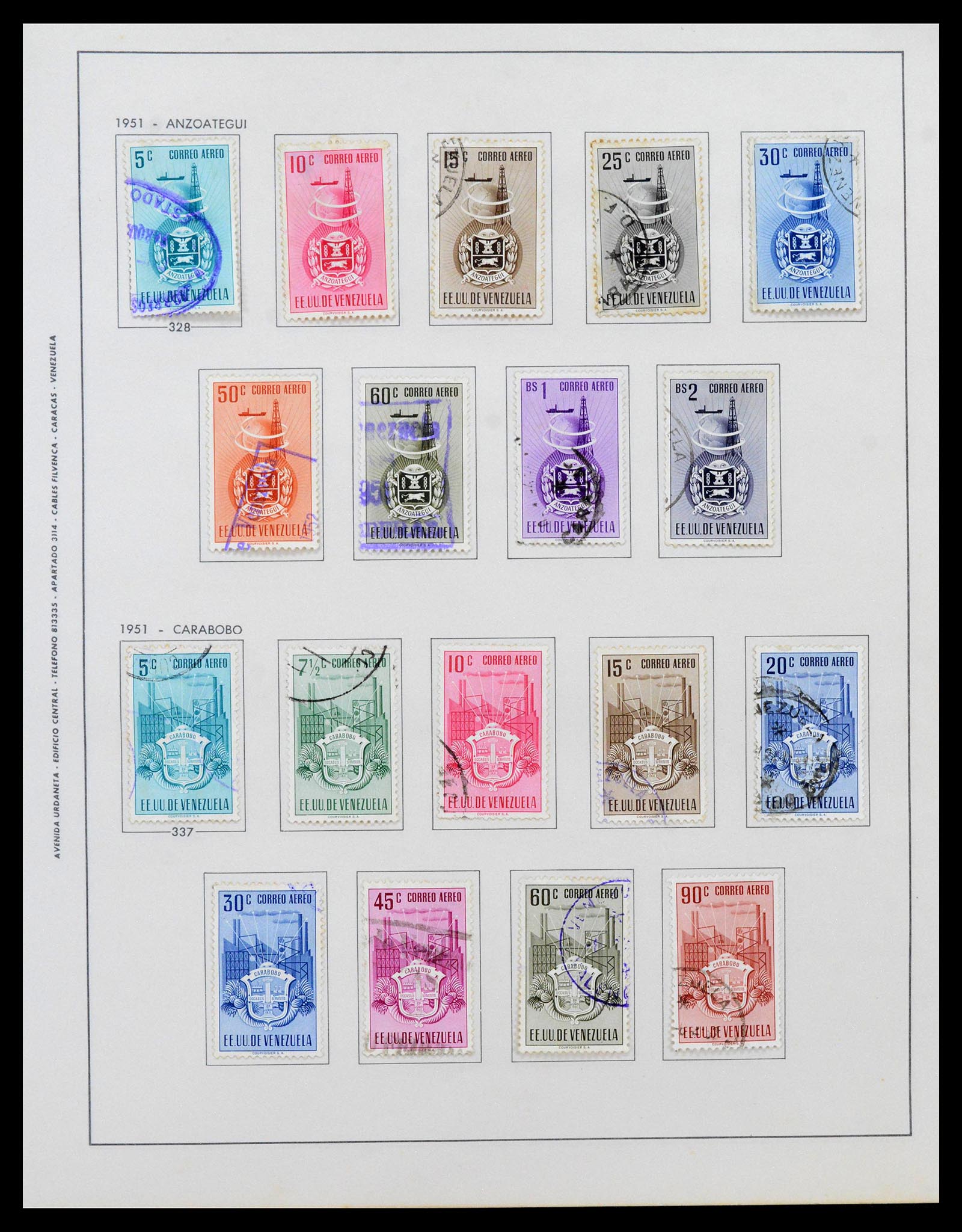 39436 0021 - Stamp collection 39436 Venezuela 1859-1985.