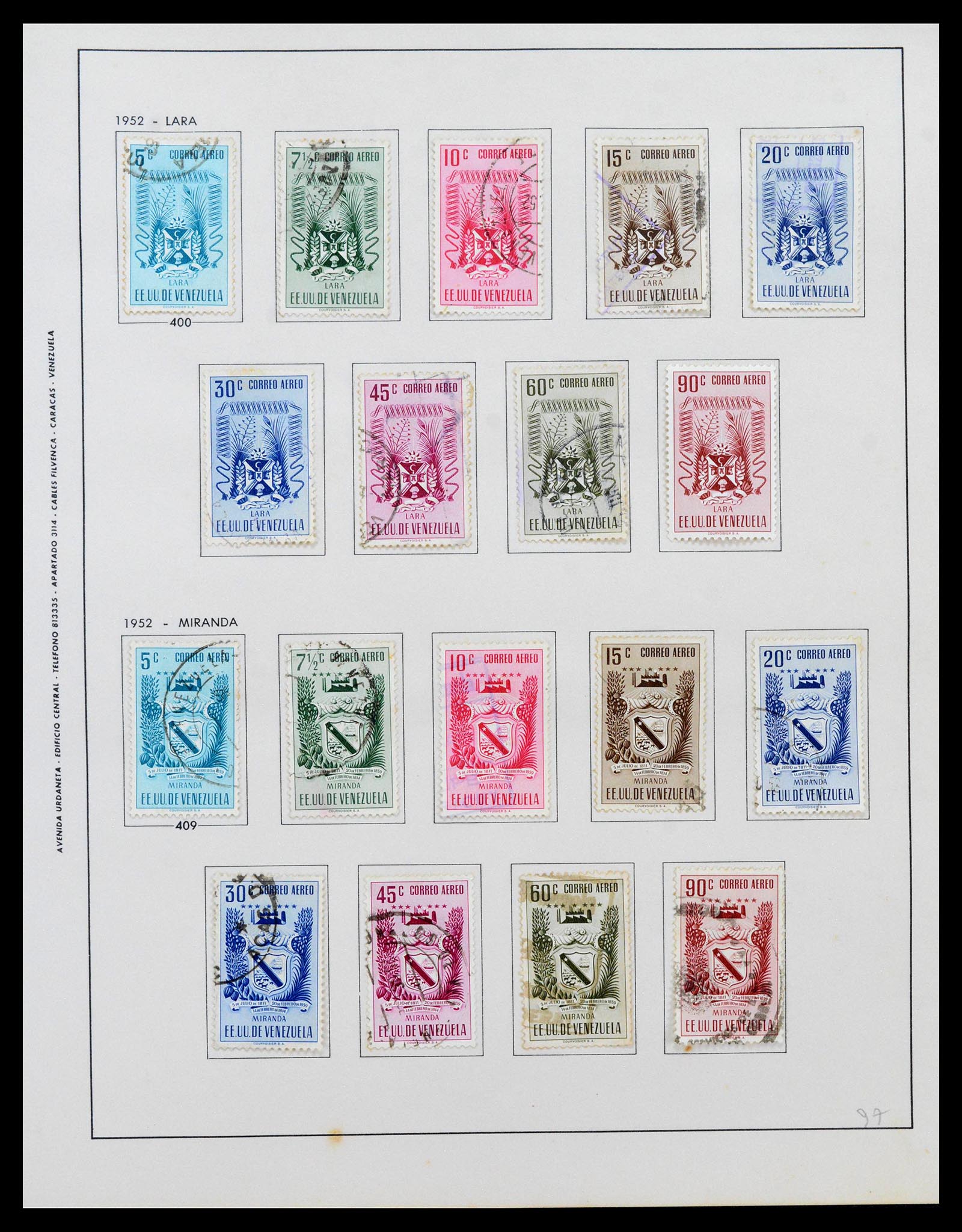 39436 0025 - Stamp collection 39436 Venezuela 1859-1985.
