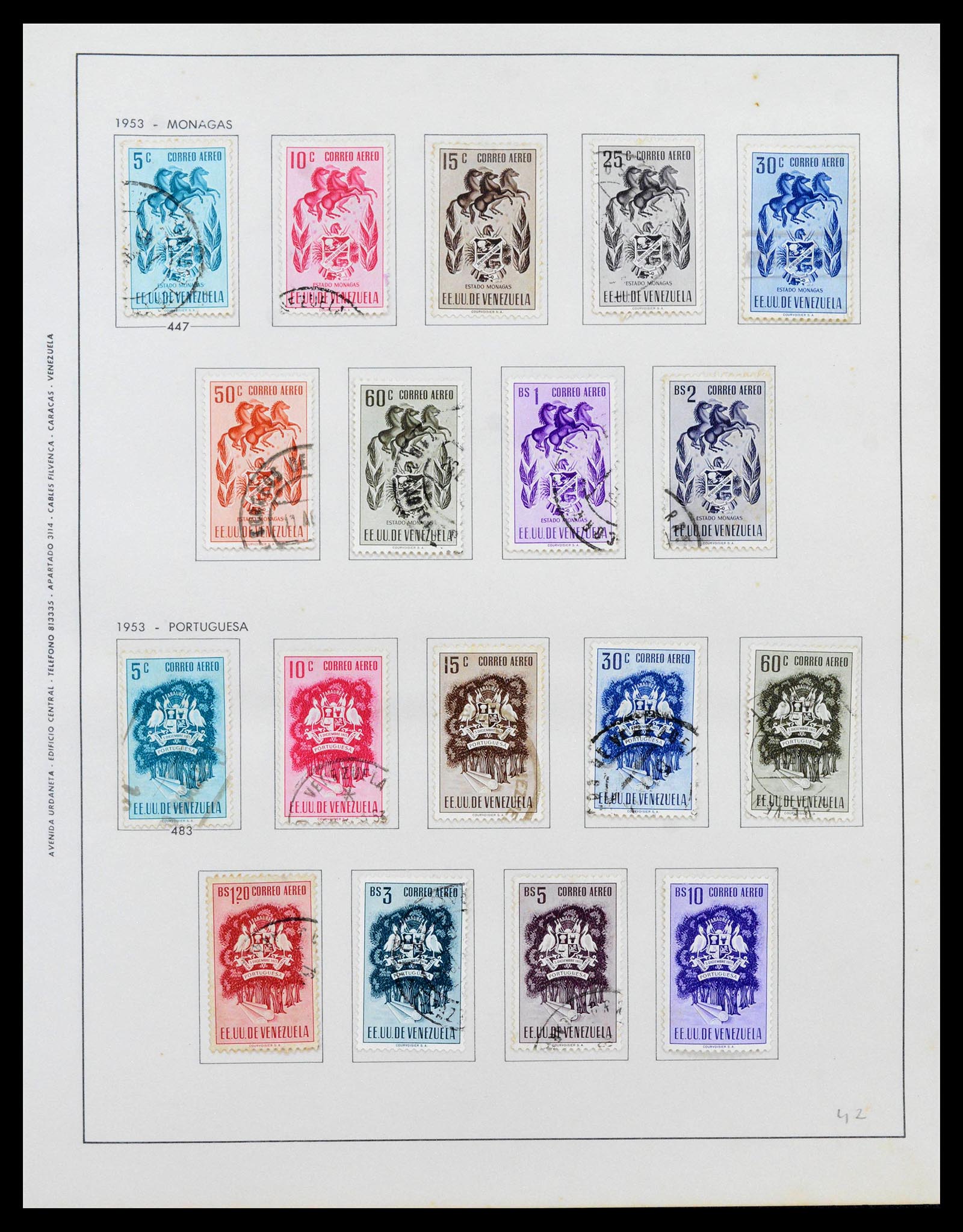 39436 0029 - Stamp collection 39436 Venezuela 1859-1985.